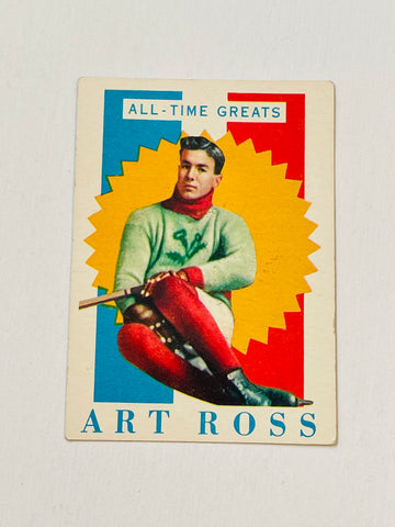 Art Ross Parkhurst rare hockey card 1955