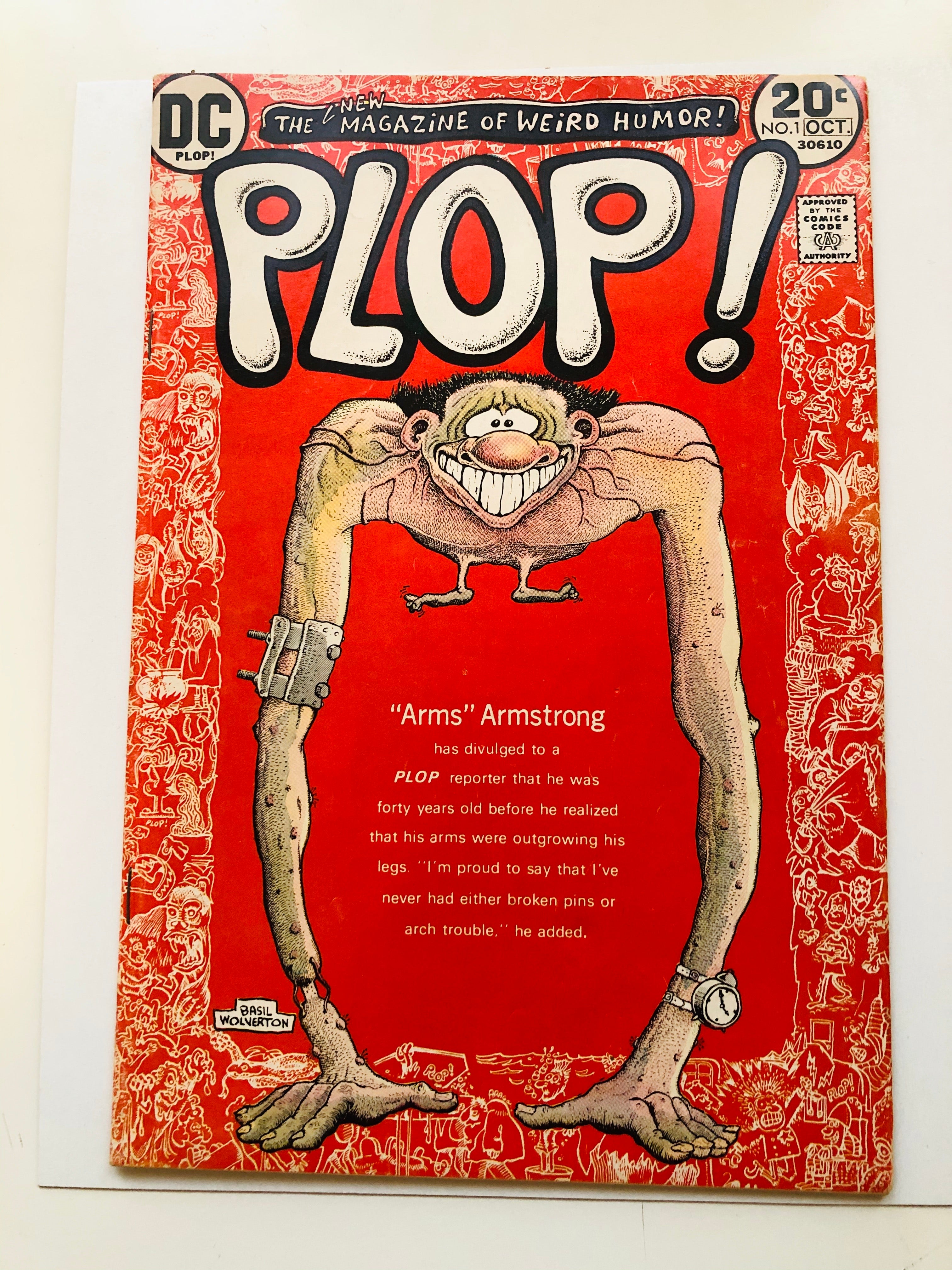 DC Plop #1 rare comic book 1973