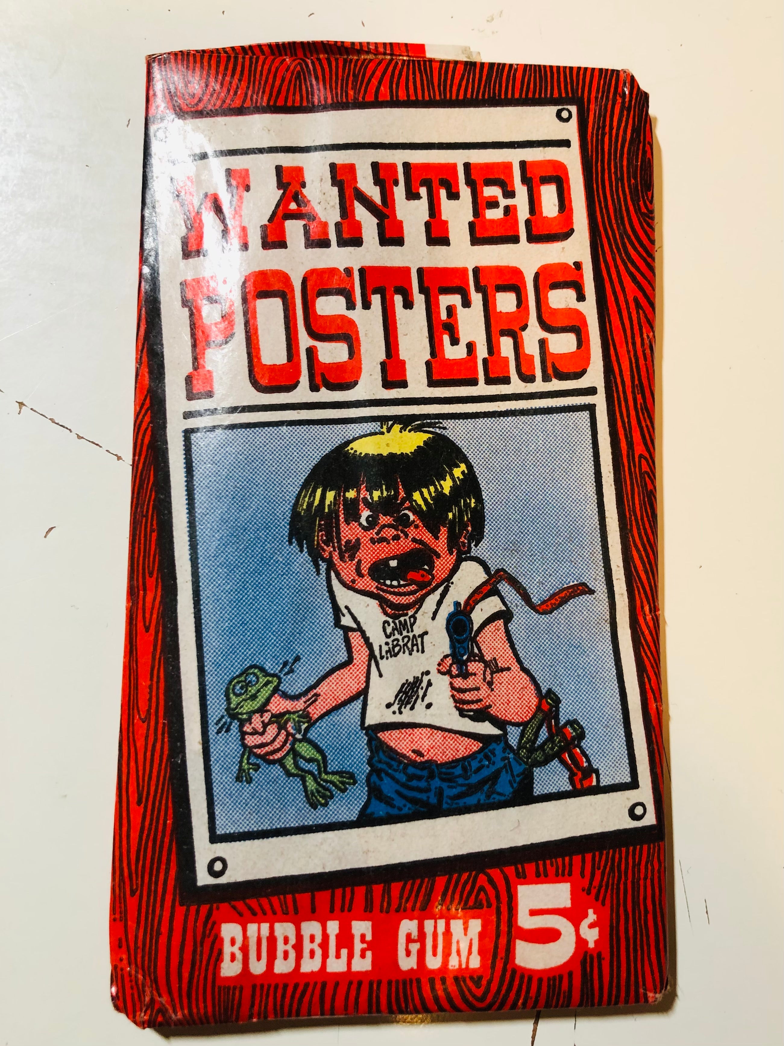 1967 Wanted posters unopened pack
