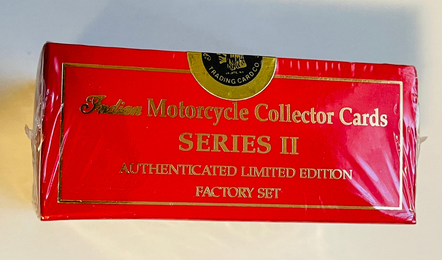 Indian Motorcycle series 2 cards rare factory sealed set 1992