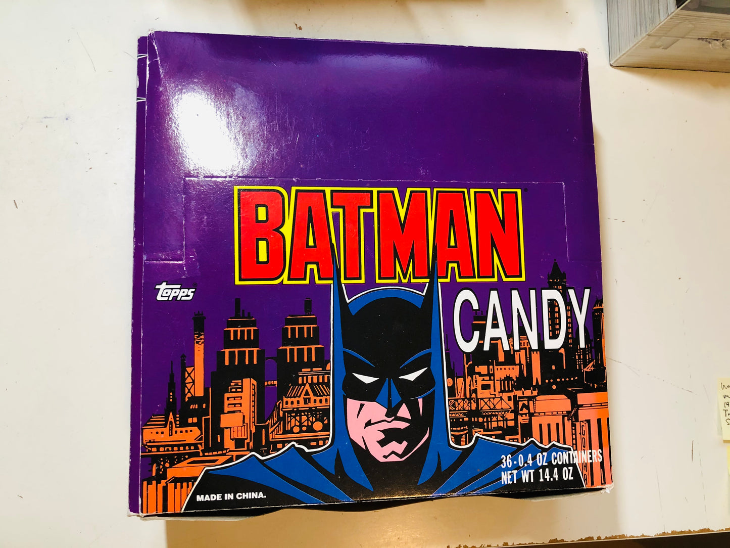 Batman candy heads rare 36 heads box 1991