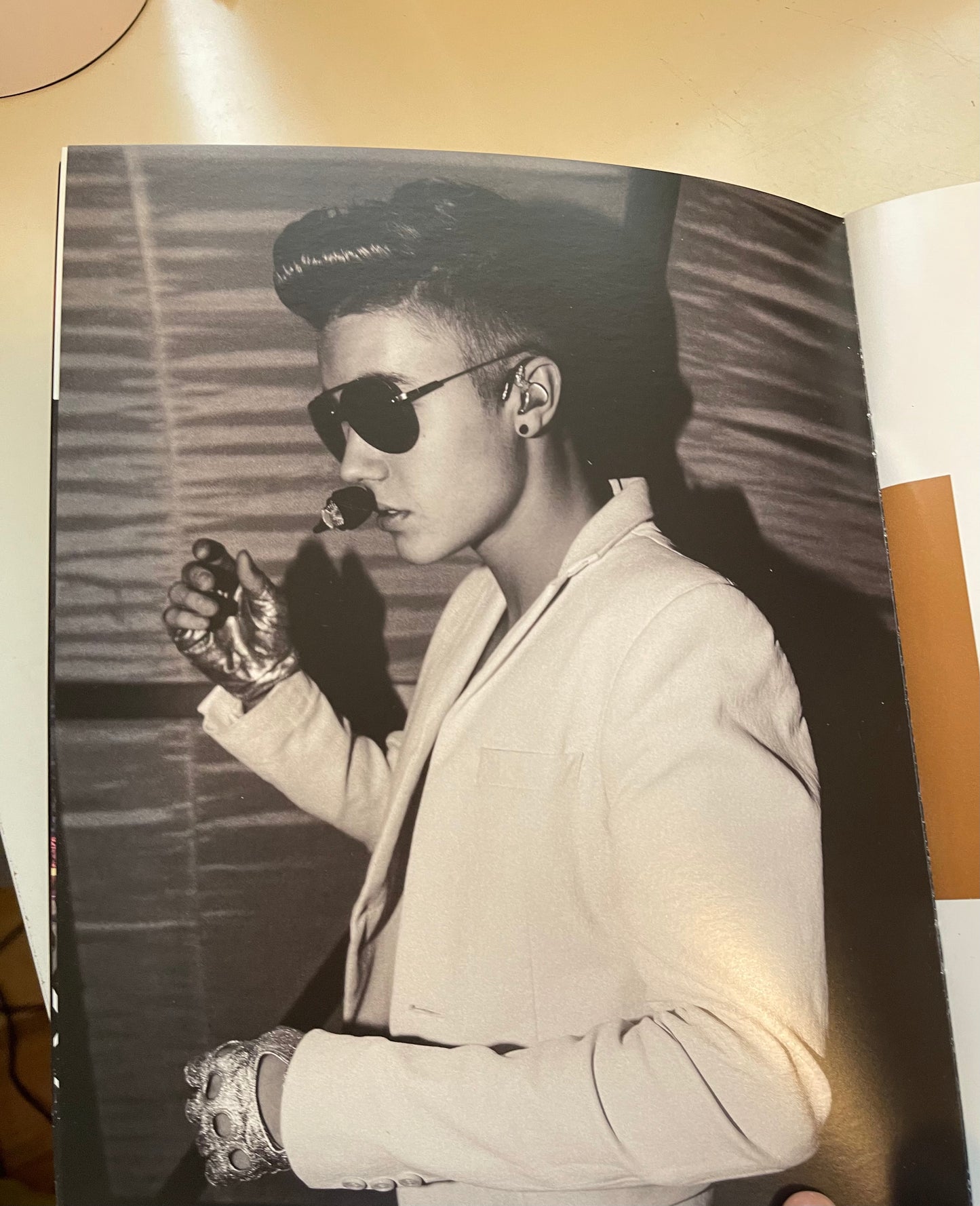 Justin Bieber original concert program 2012