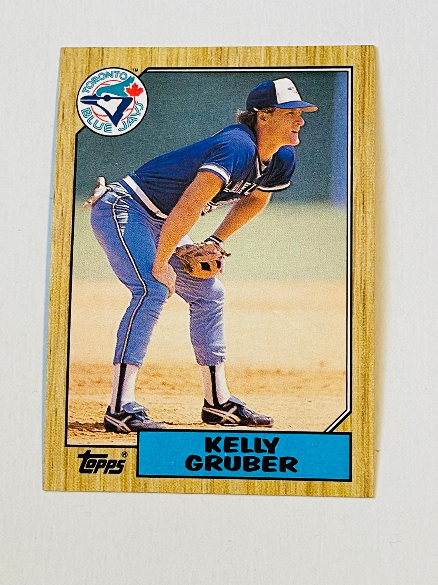 Toronto Blue Jays baseball two Kelly Gruber rookie cards