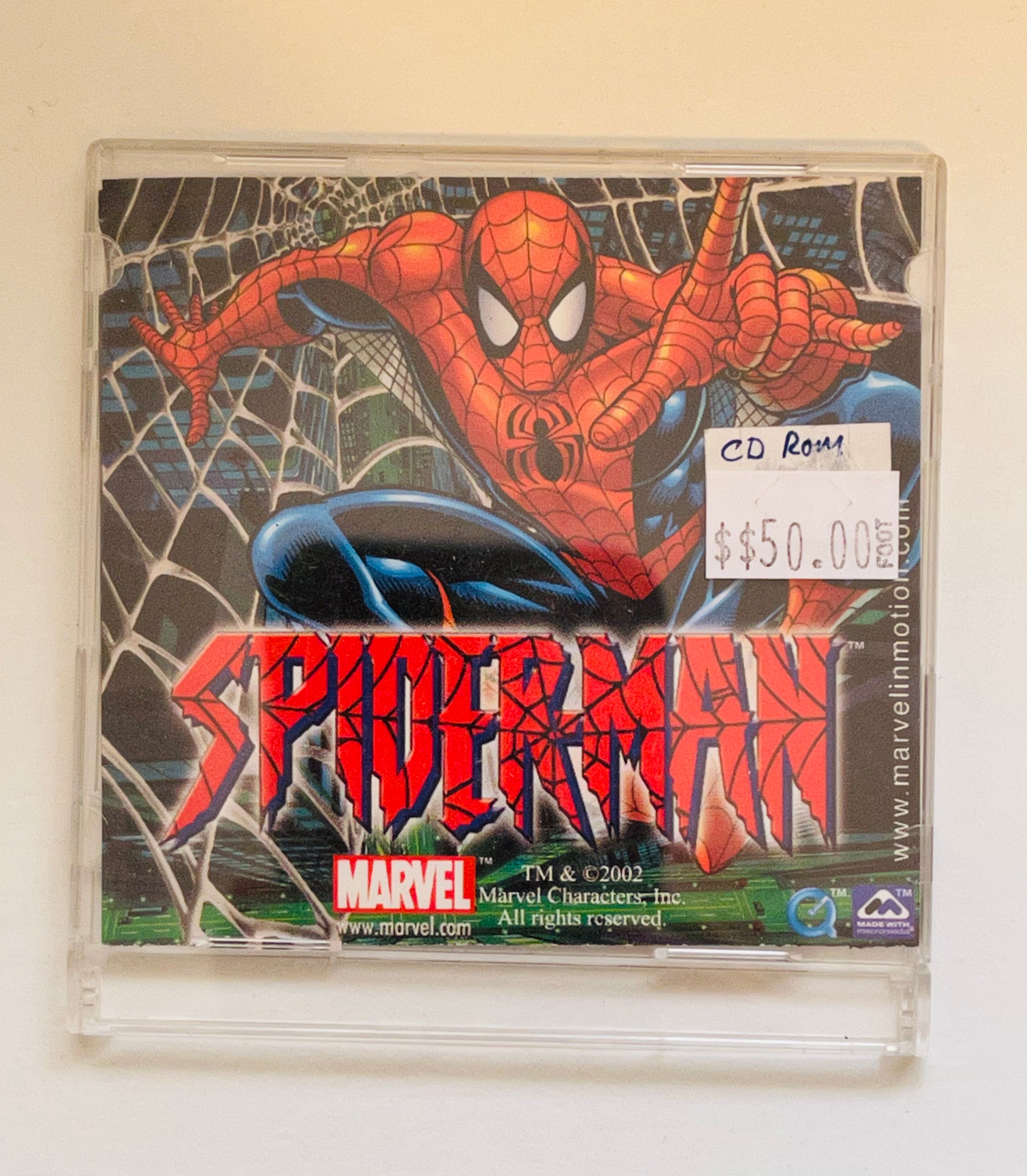 Spider-Man rare CD Rom promotional issue 2002