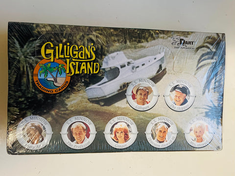 Gilligan’s Island TV show cards factory sealed box 1998