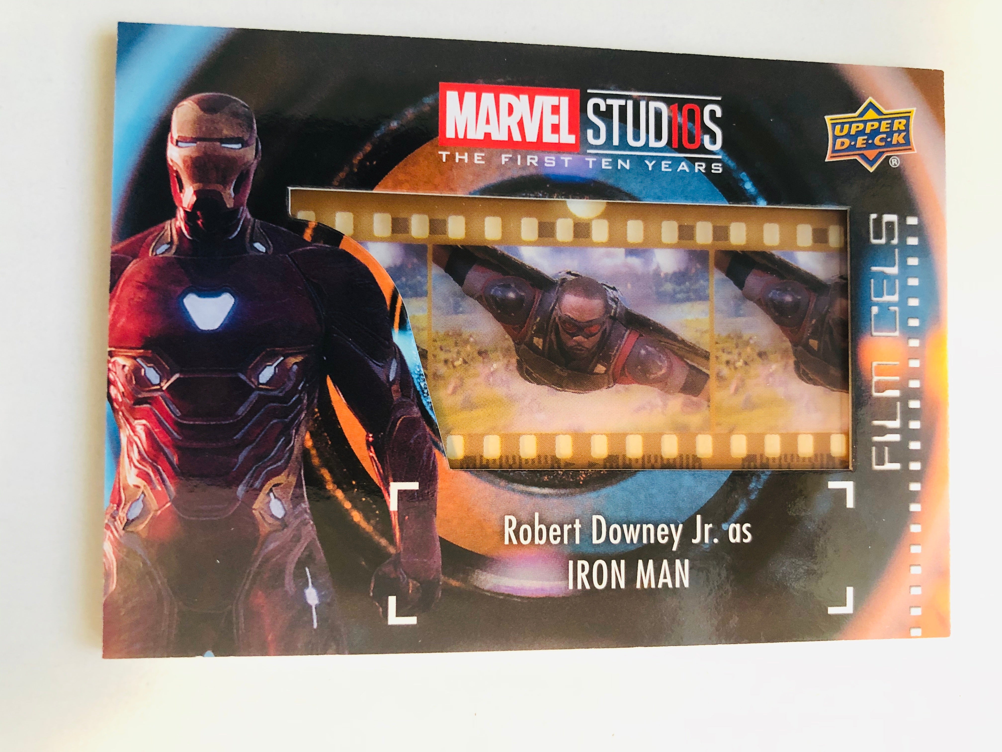 Iron Man marvel movie film cel upperdeck insert card