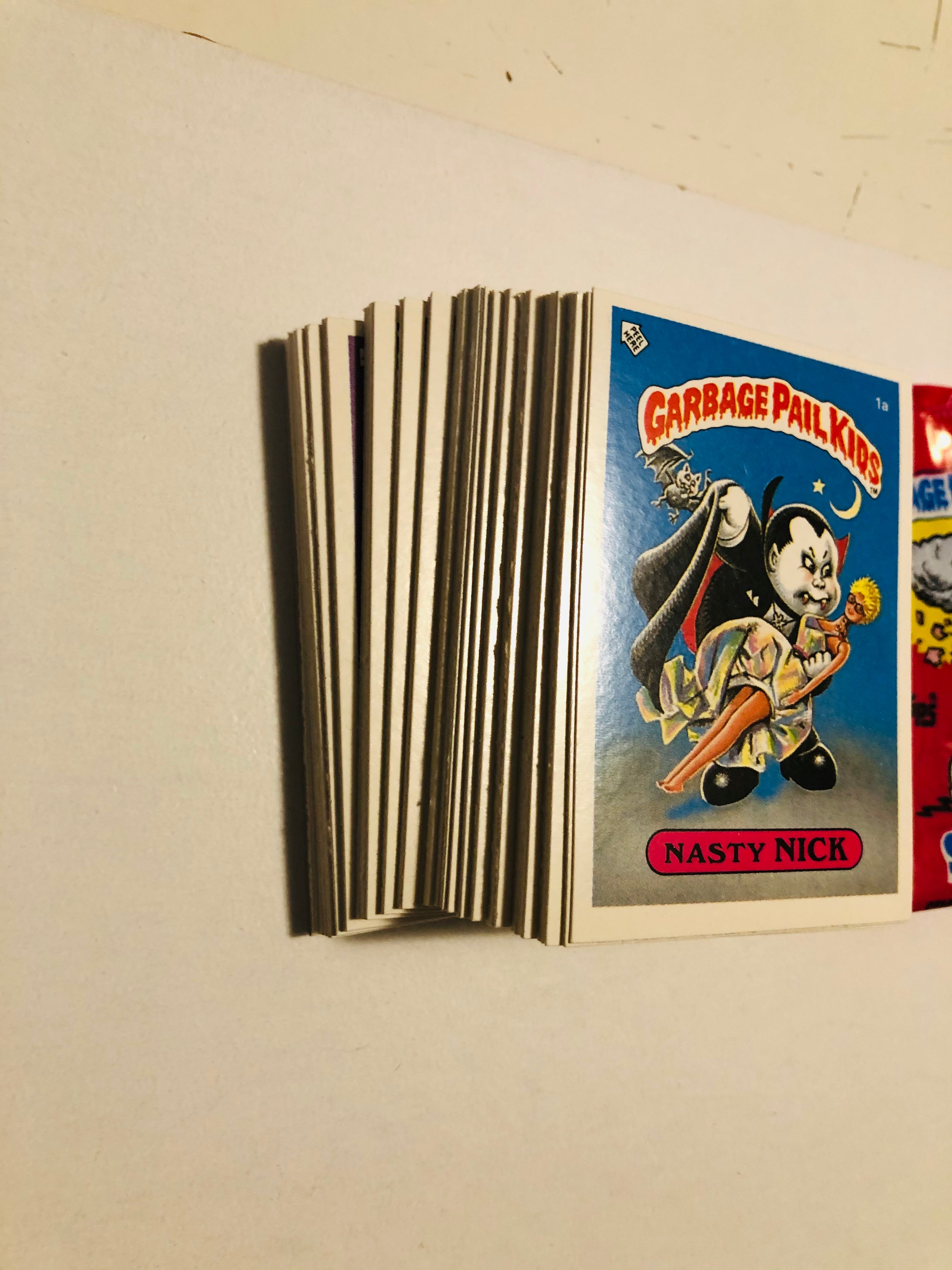 1985 Topps Garbage Pail Kids series 1 rare UK version A and B series set