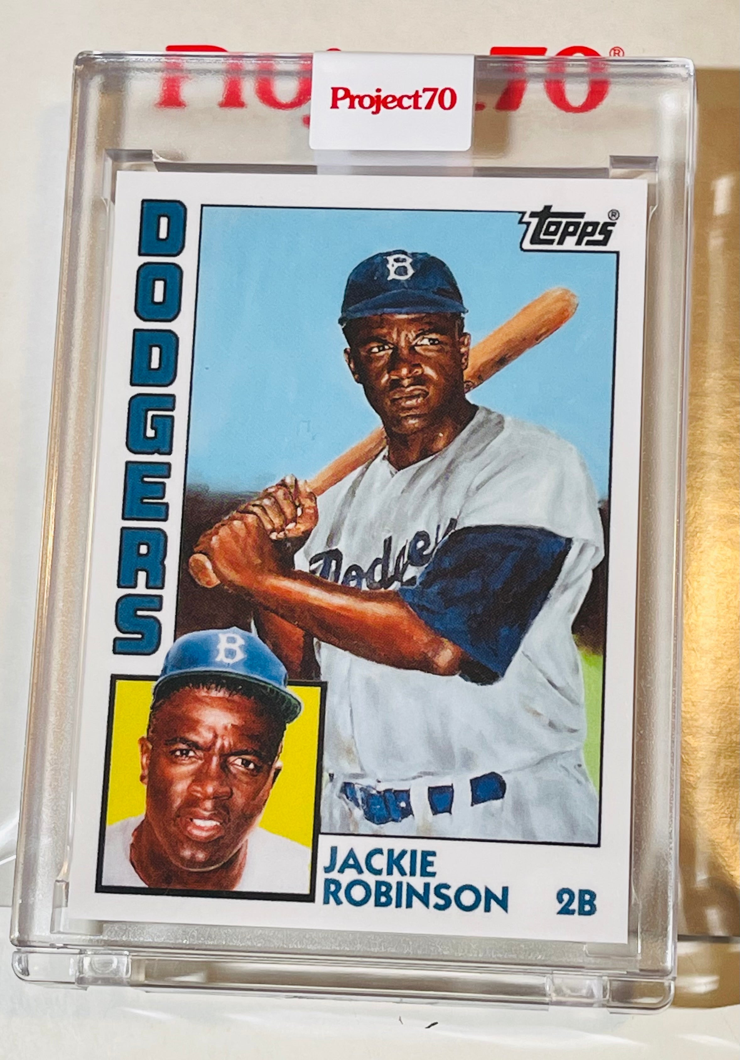 Jackie Robinson Topps project 70 limited issued baseball card