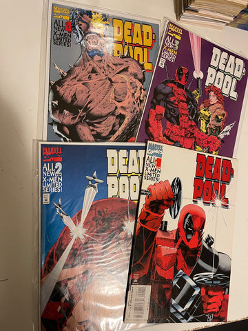 Deadpool #1-4 comic issues lot deal