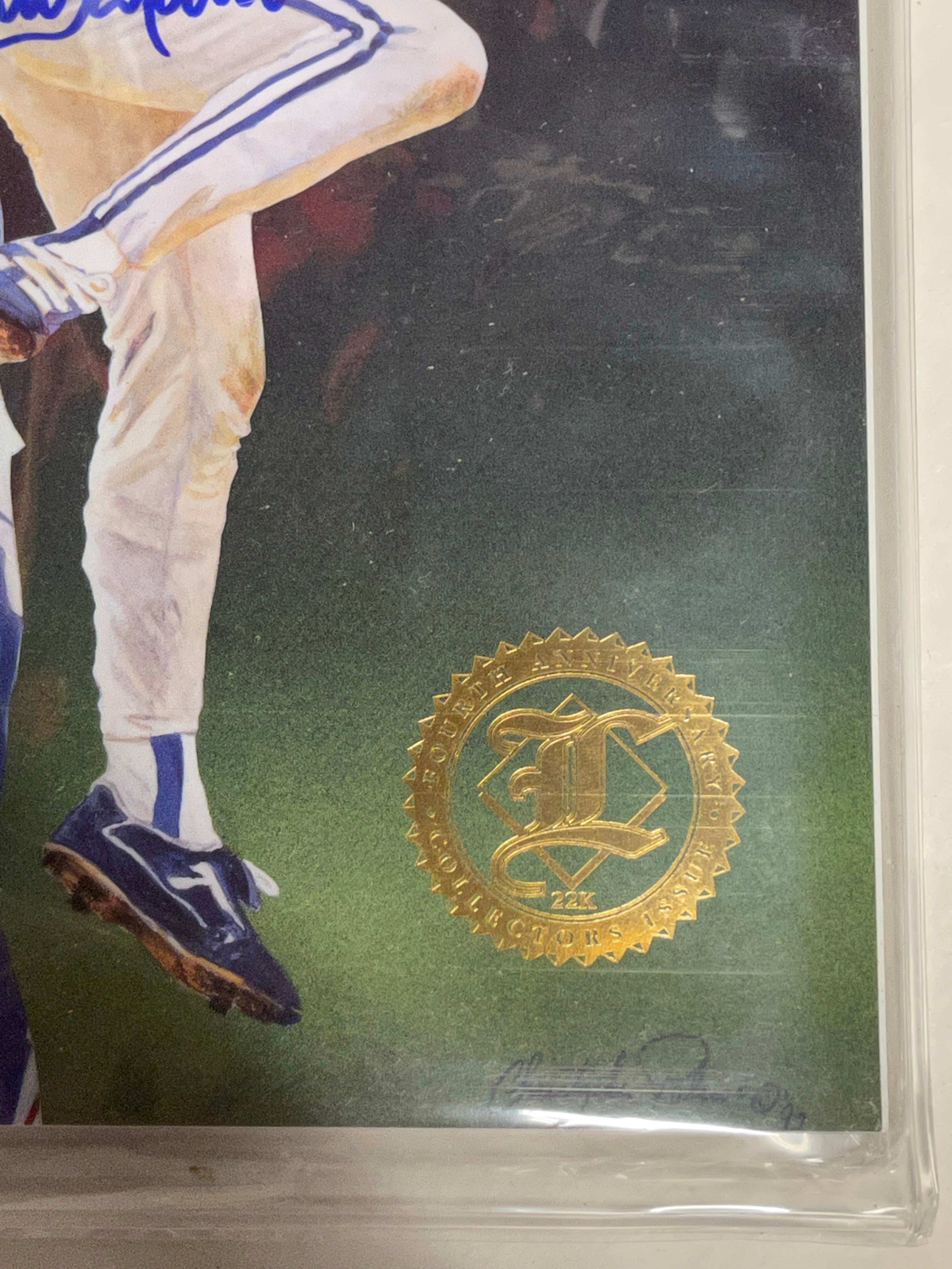 Toronto Blue Jays baseball Roberto Alomar autograph Legends magazine with COA