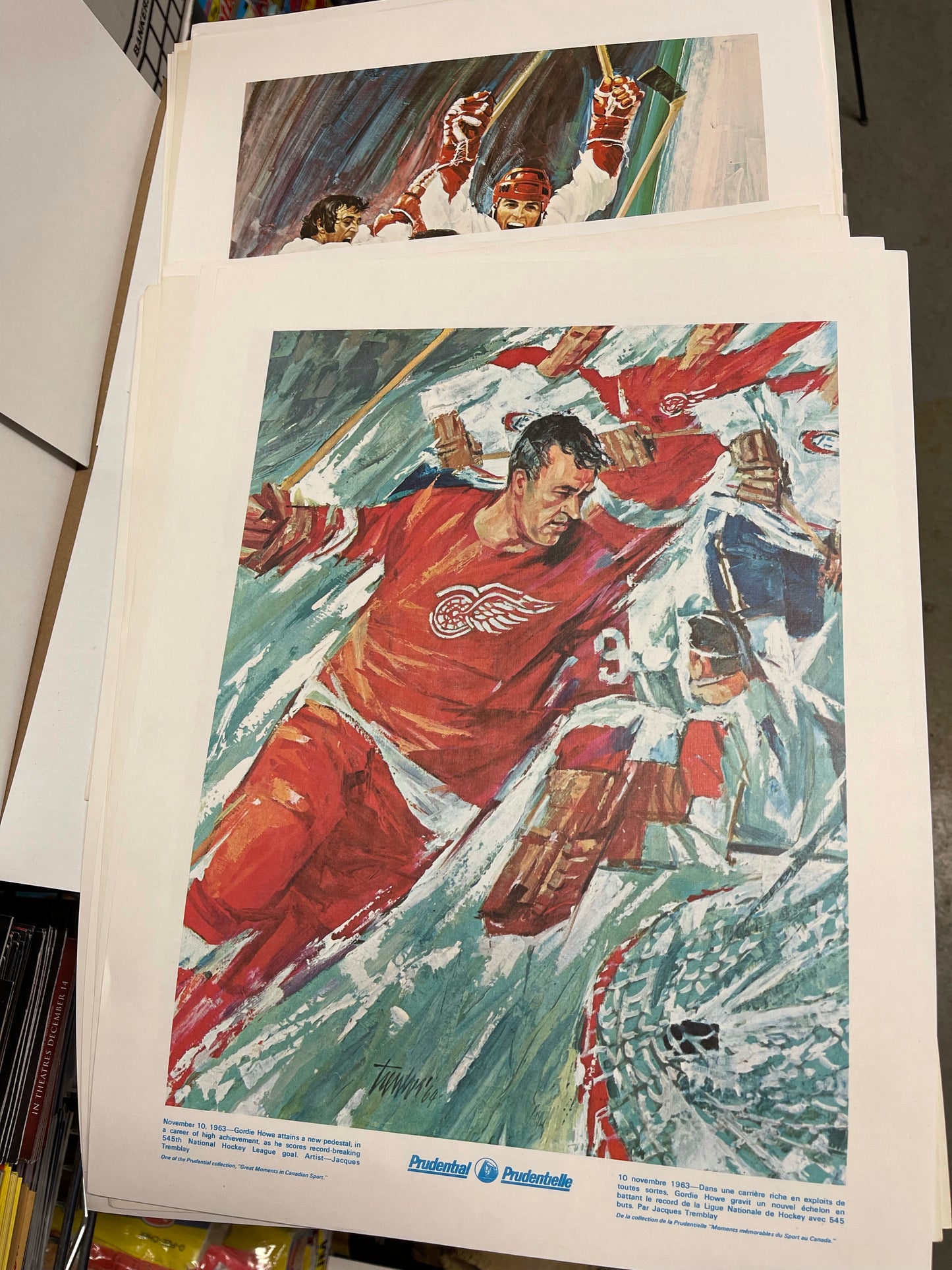 Prudential Insurance Sports Legends rare find 23 lithographs set