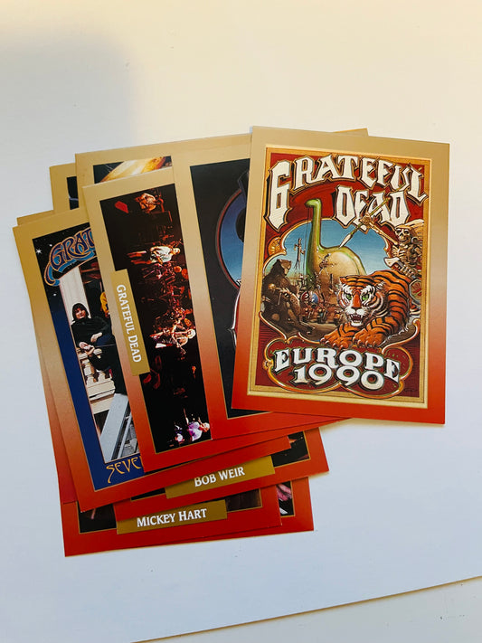 Grateful Dead rare insert cards set 1991