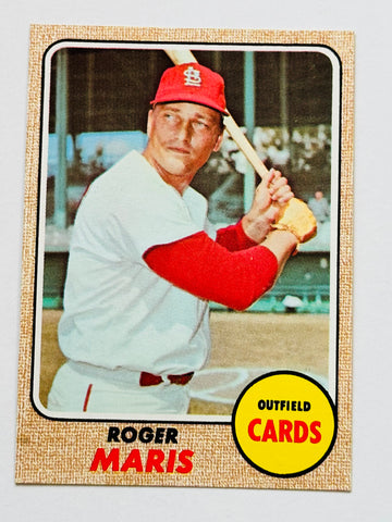 1968 Topps Roger Maris rare high grade baseball card