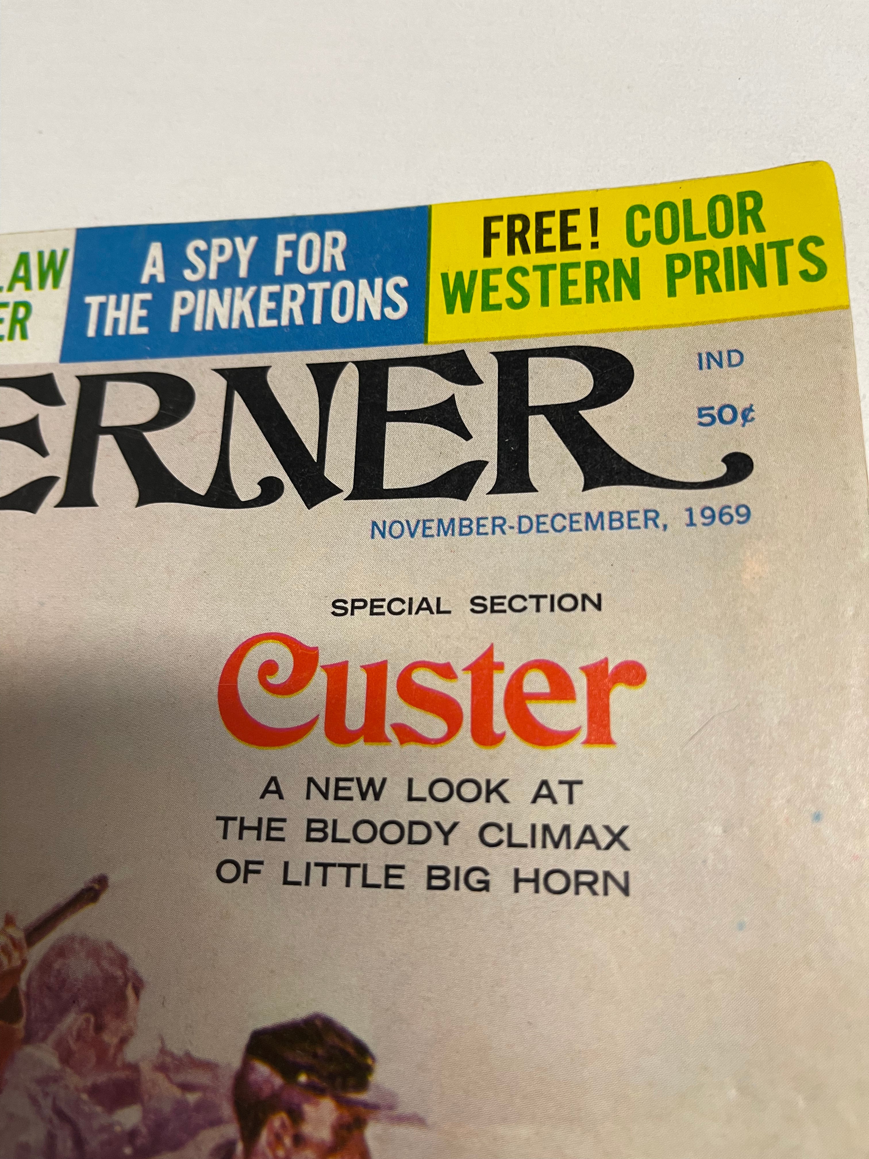 Westerner #5 magazine with Custer 1969