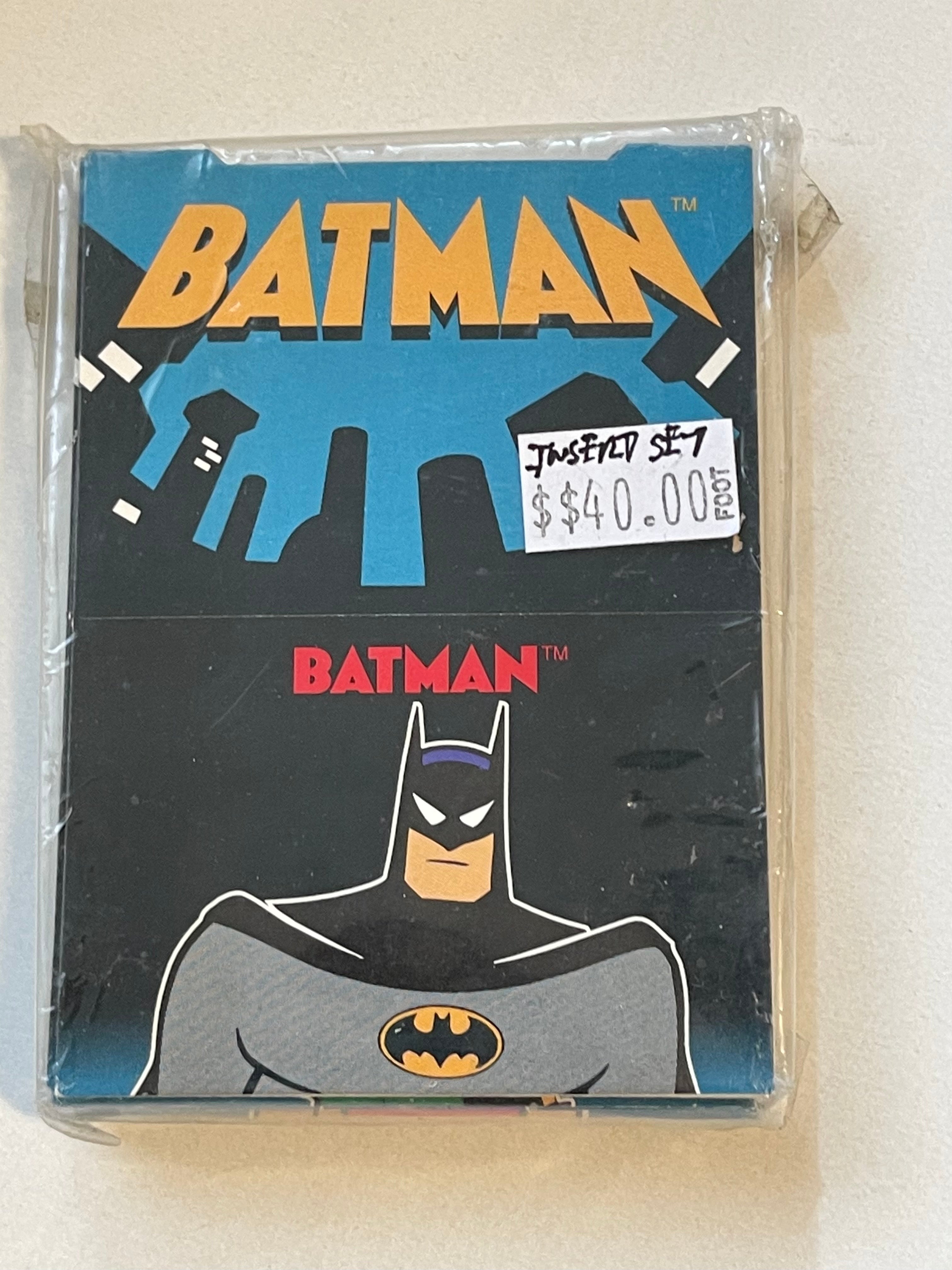 Batman and Robin animation pop up insert cards set 1995
