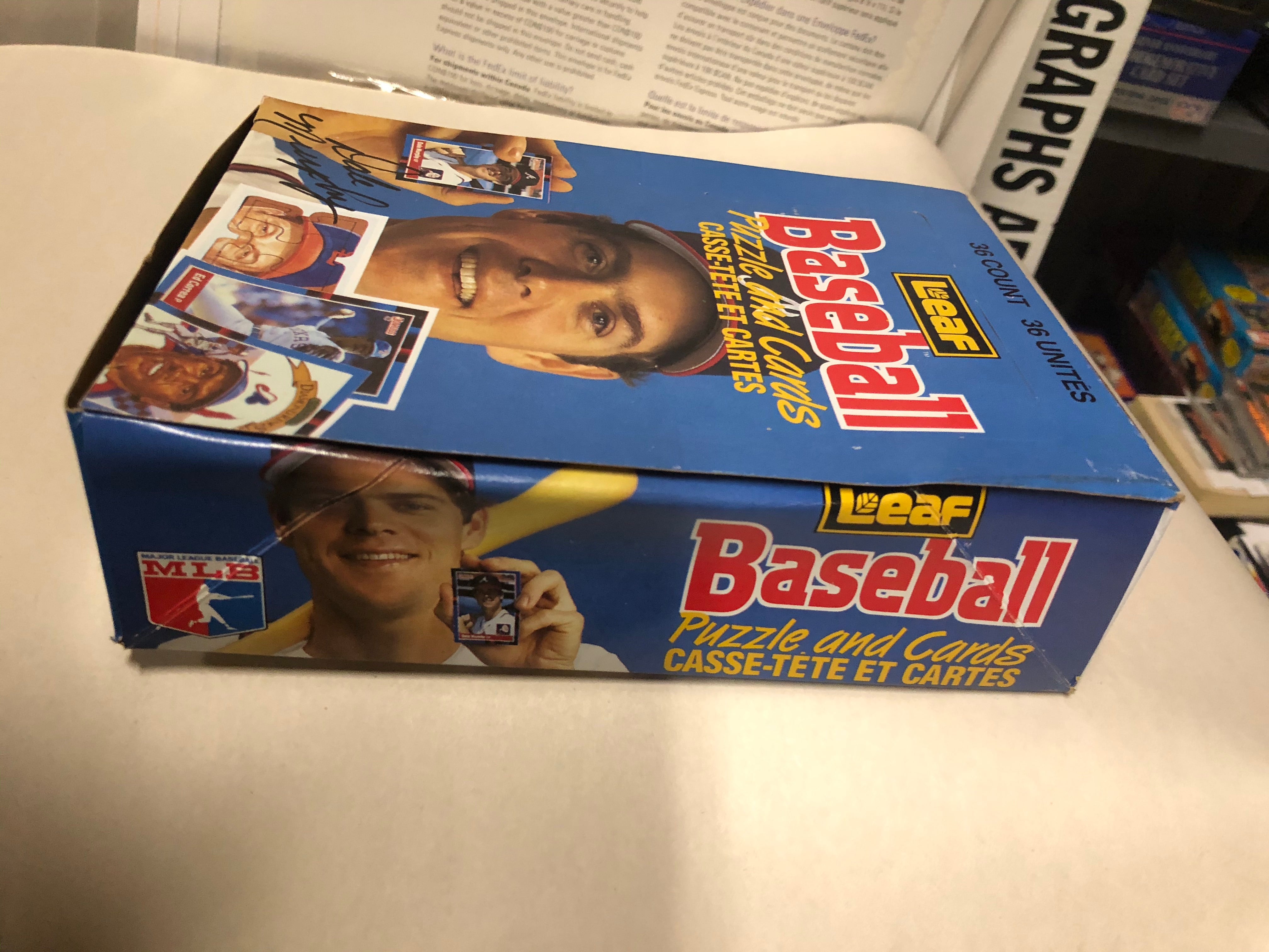 1988 Donruss baseball cards 36 pack box