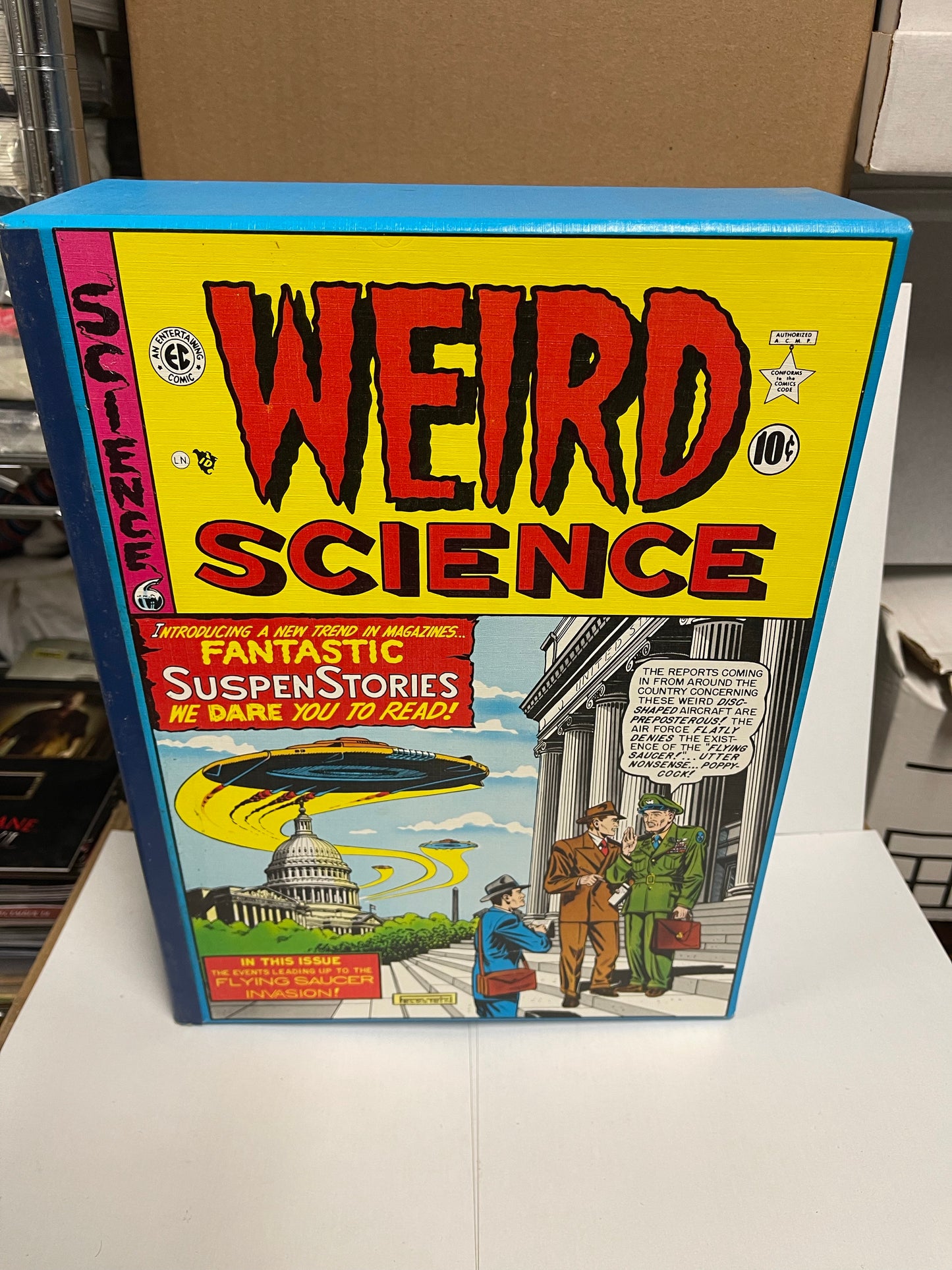 Weird Science EC comics 4 hard cover comic volumes set 1980