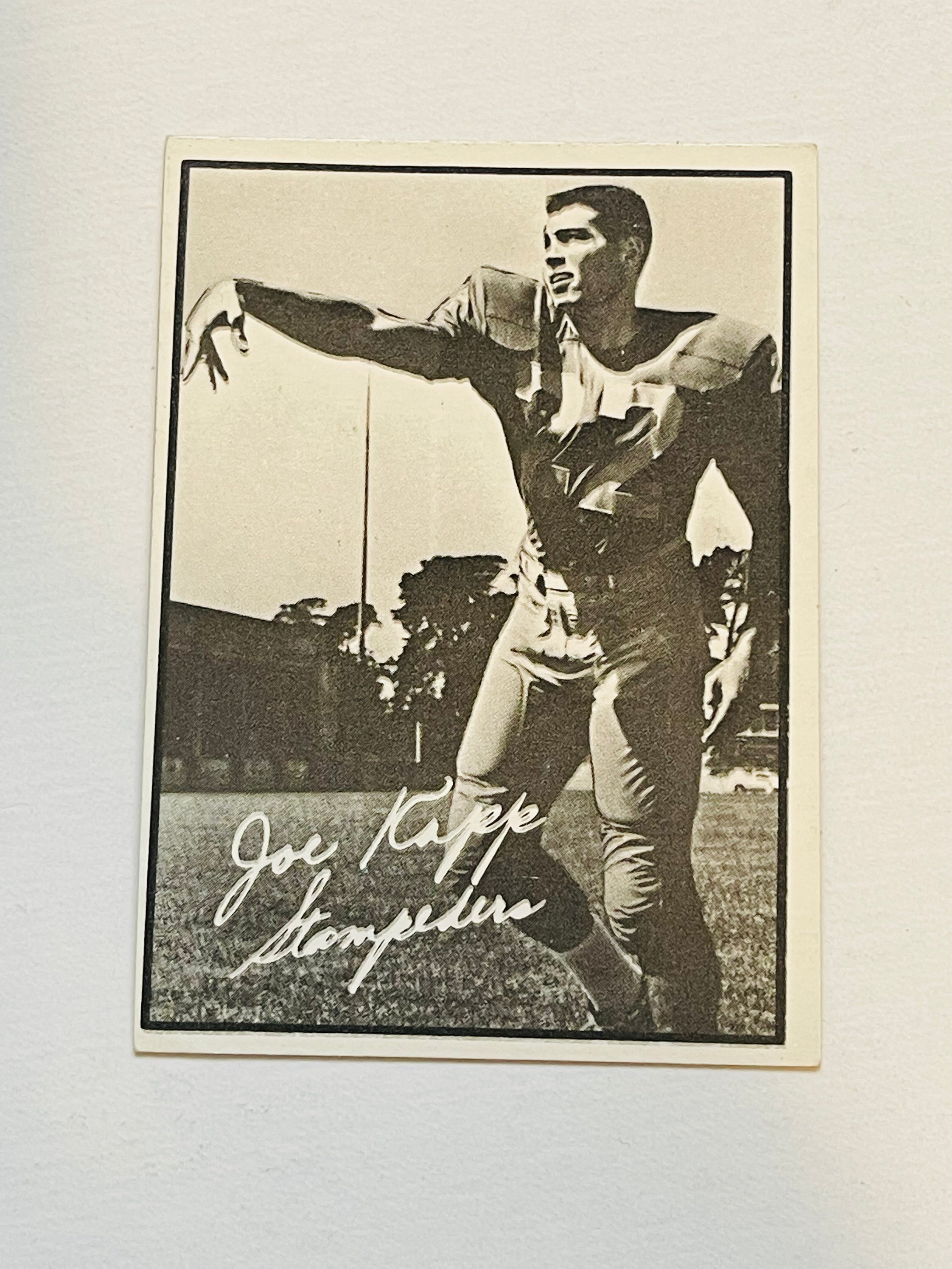 Joe Kapp CFL football card 1961
