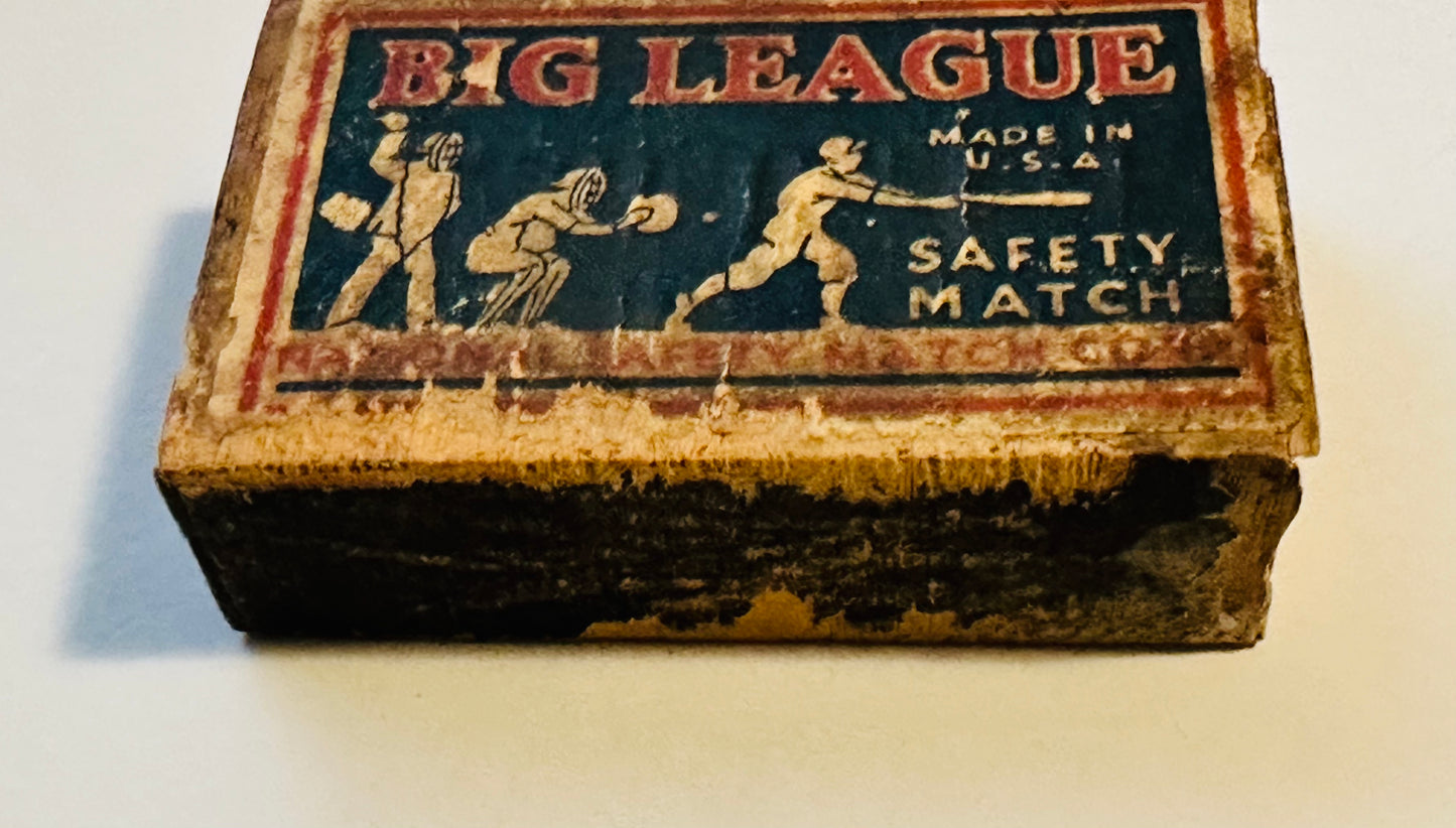 Baseball rare empty vintage match box 1910-1916?