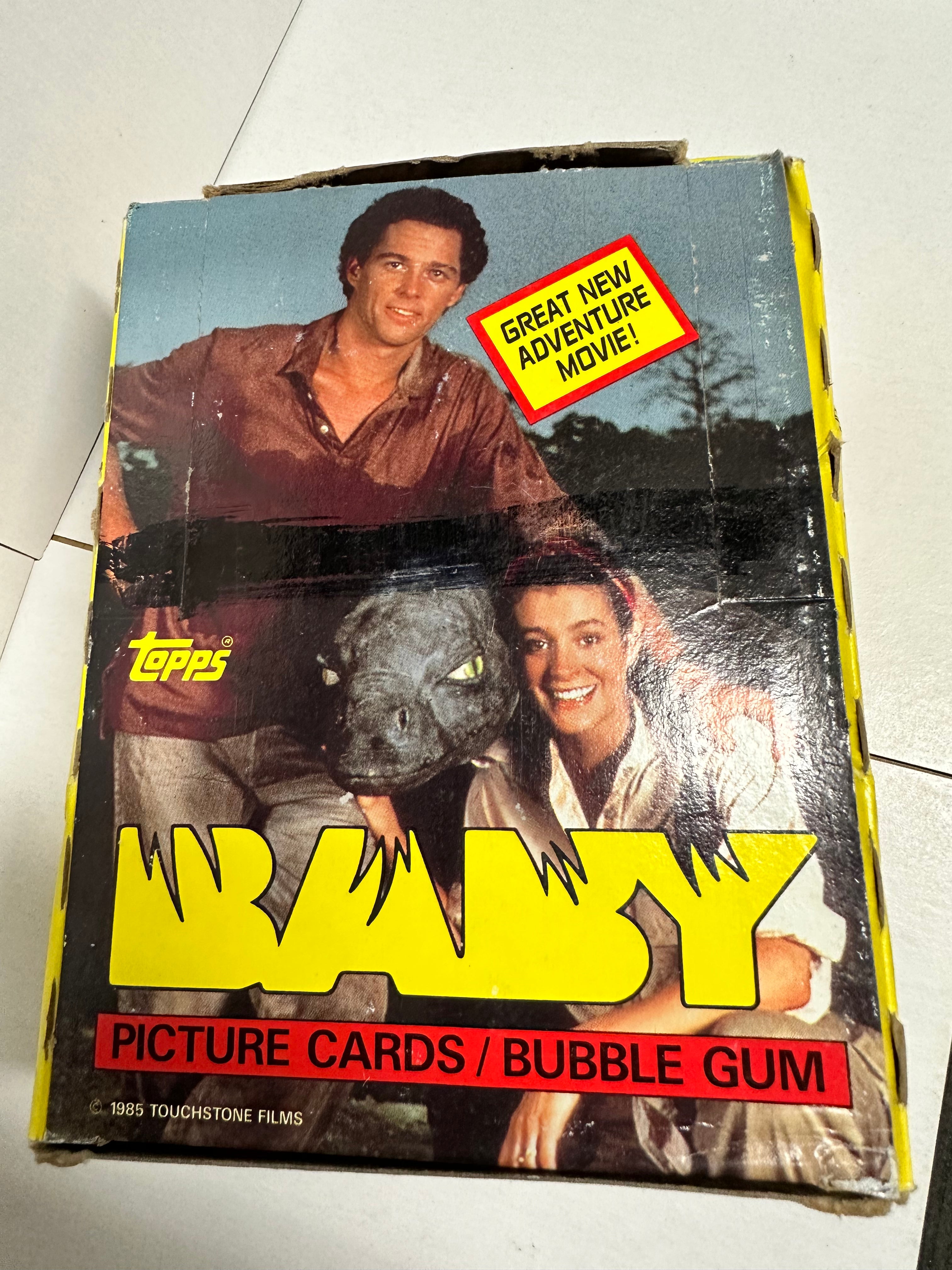 Baby movie cards 36 packs box 1985