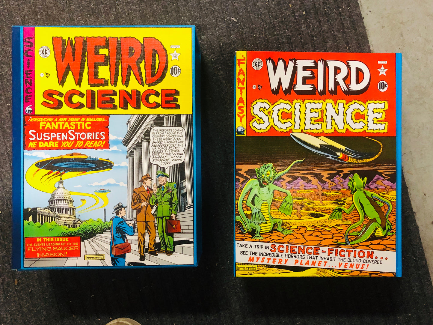 Weird Science EC comics 4 hard cover comic volumes set 1980