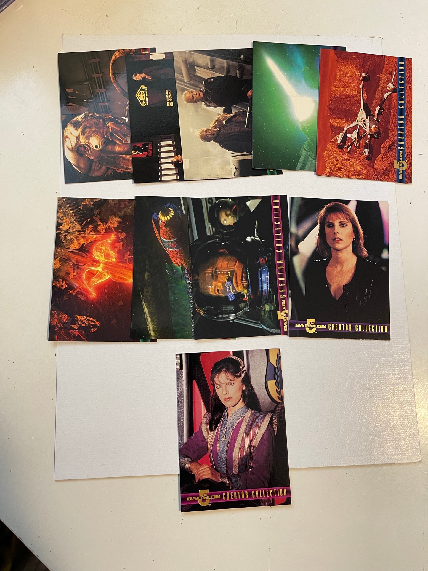 Babylon 5 creator collection insert cards set 1996