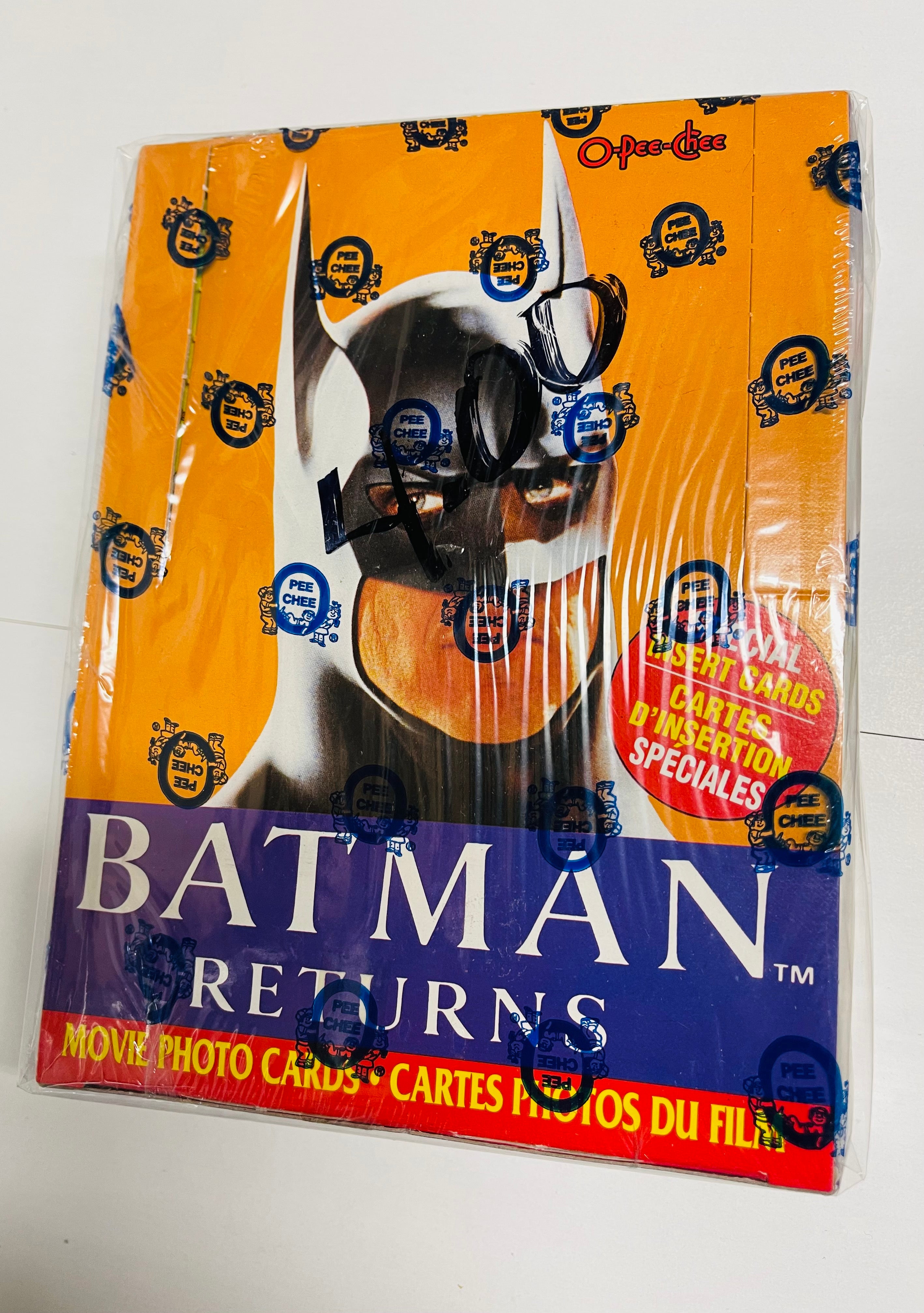 Batman Returns movie cards rarer Opc Canadian factory sealed 36 packs box 1992