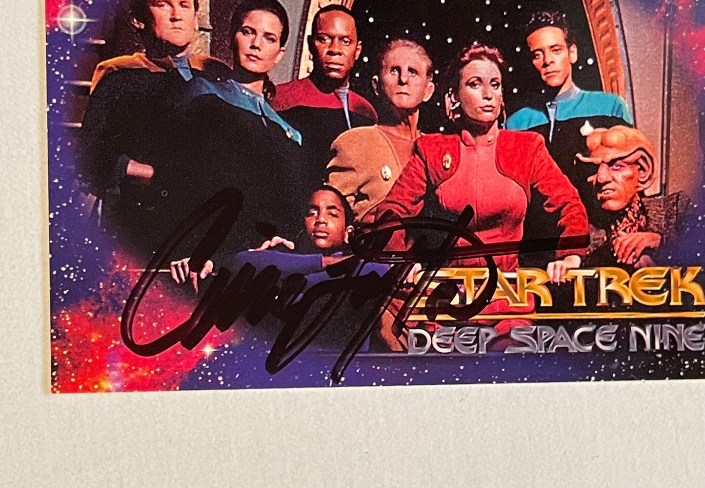 Star Trek DS9 Cirroc Lofton autograph card with COA