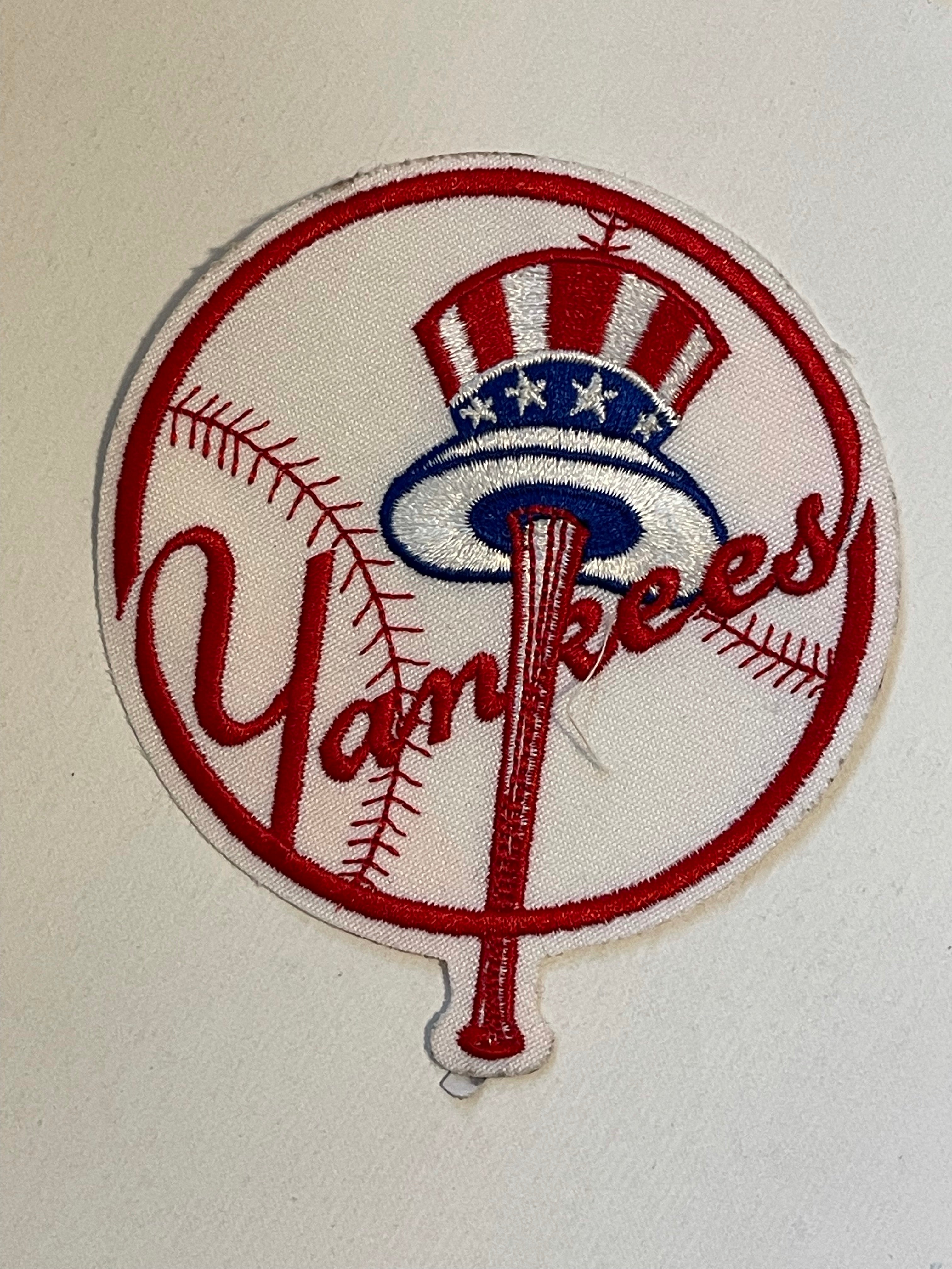 New York Yankees vintage 5 inch baseball patch 1990s