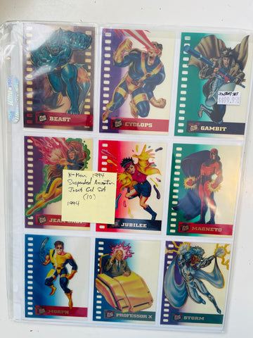 X-Men Fleer Ultra Suspended Animation 10 cards insert set 1995