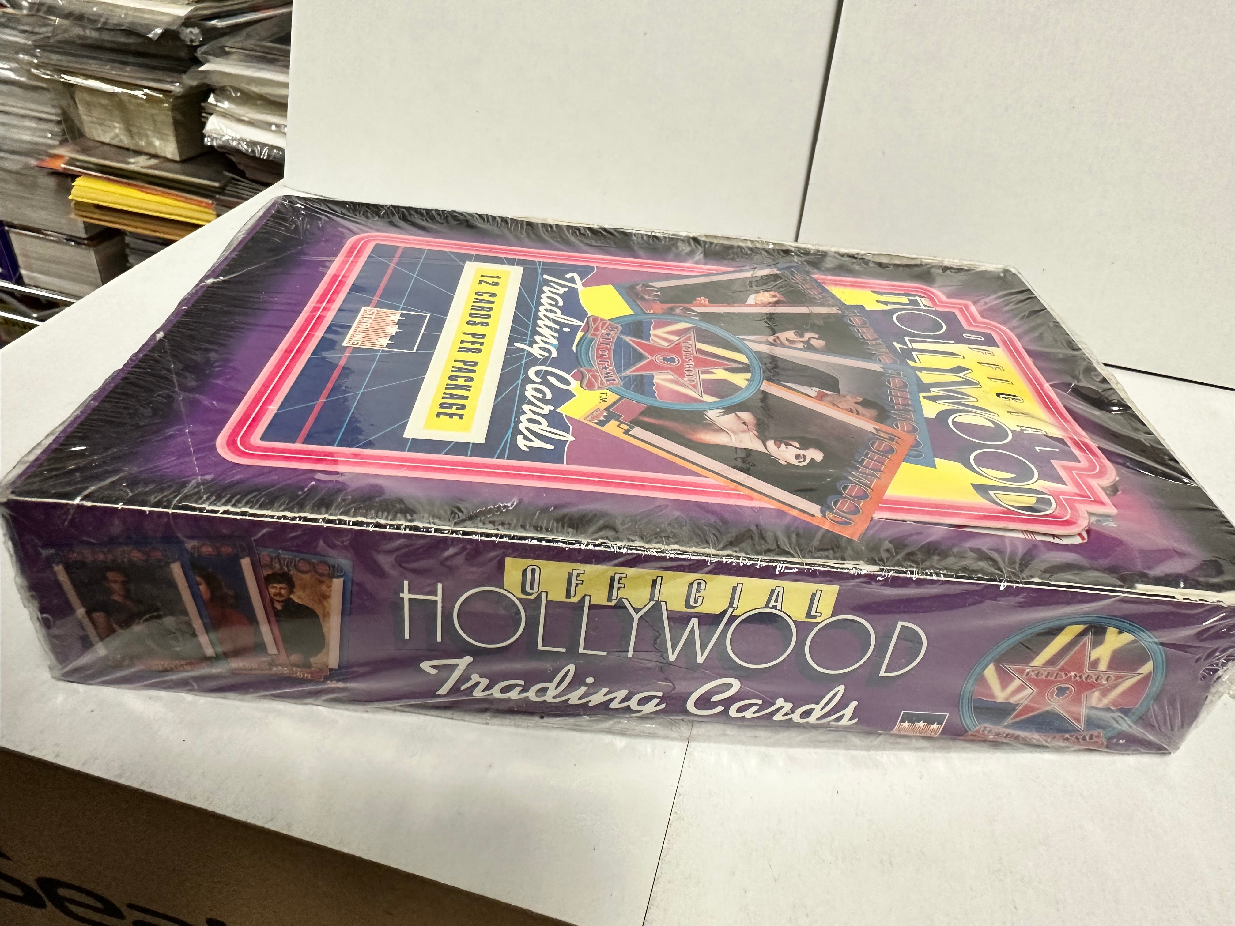 Hollywood Walk of Fame cards 36 packs box 1992
