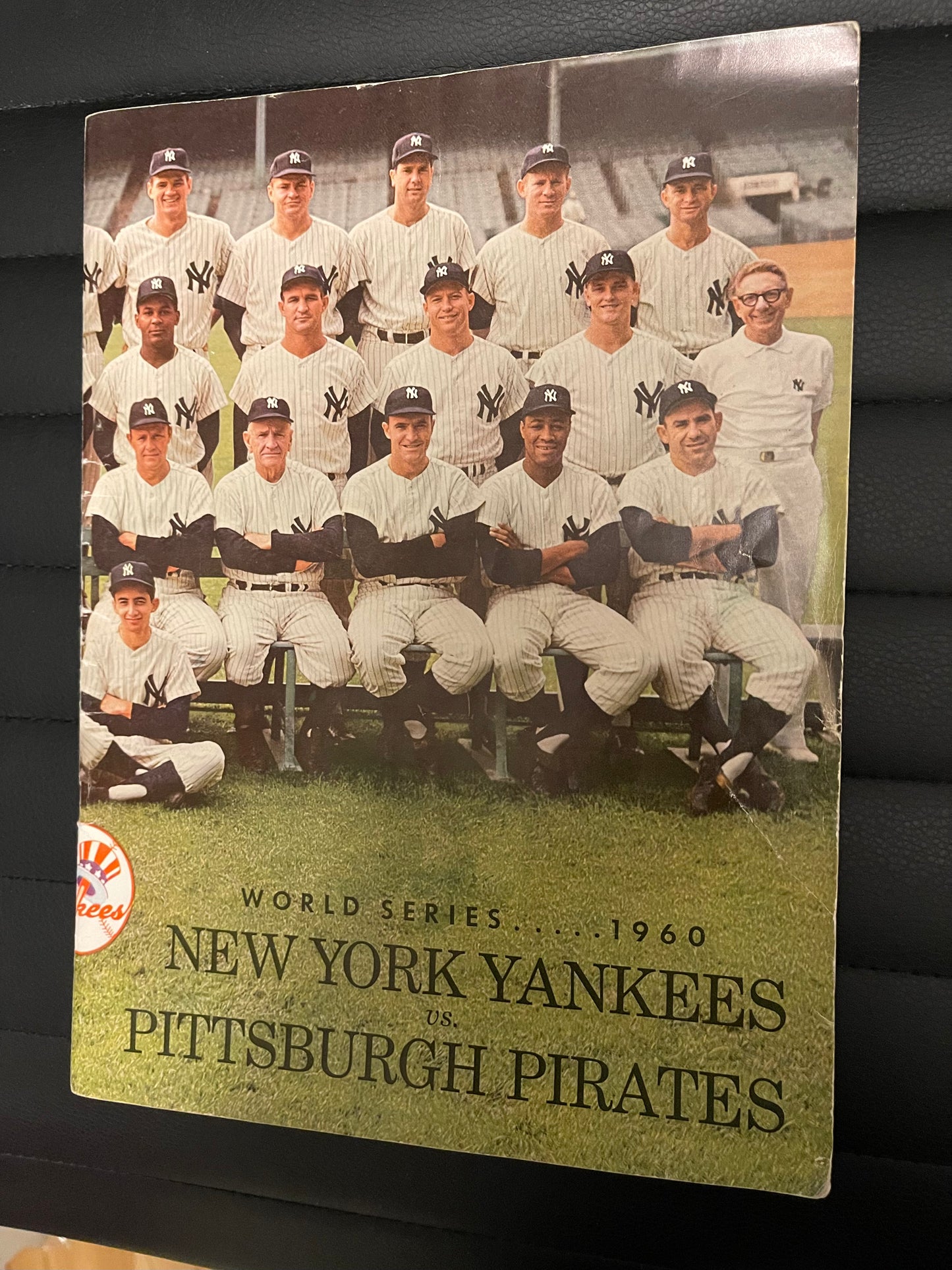 New York Yankees baseball rare World Series program 1960