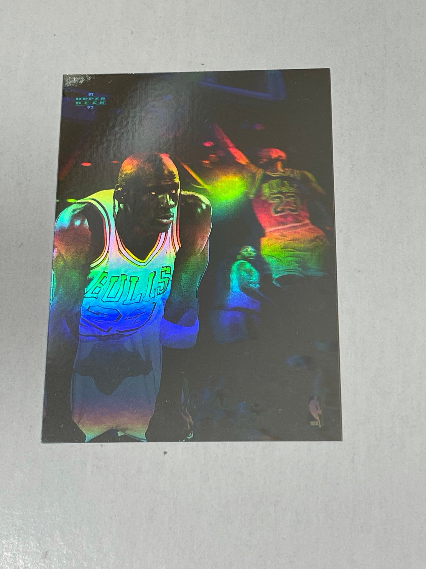 Michael Jordan Upper Deck hologram basketball insert card 1991