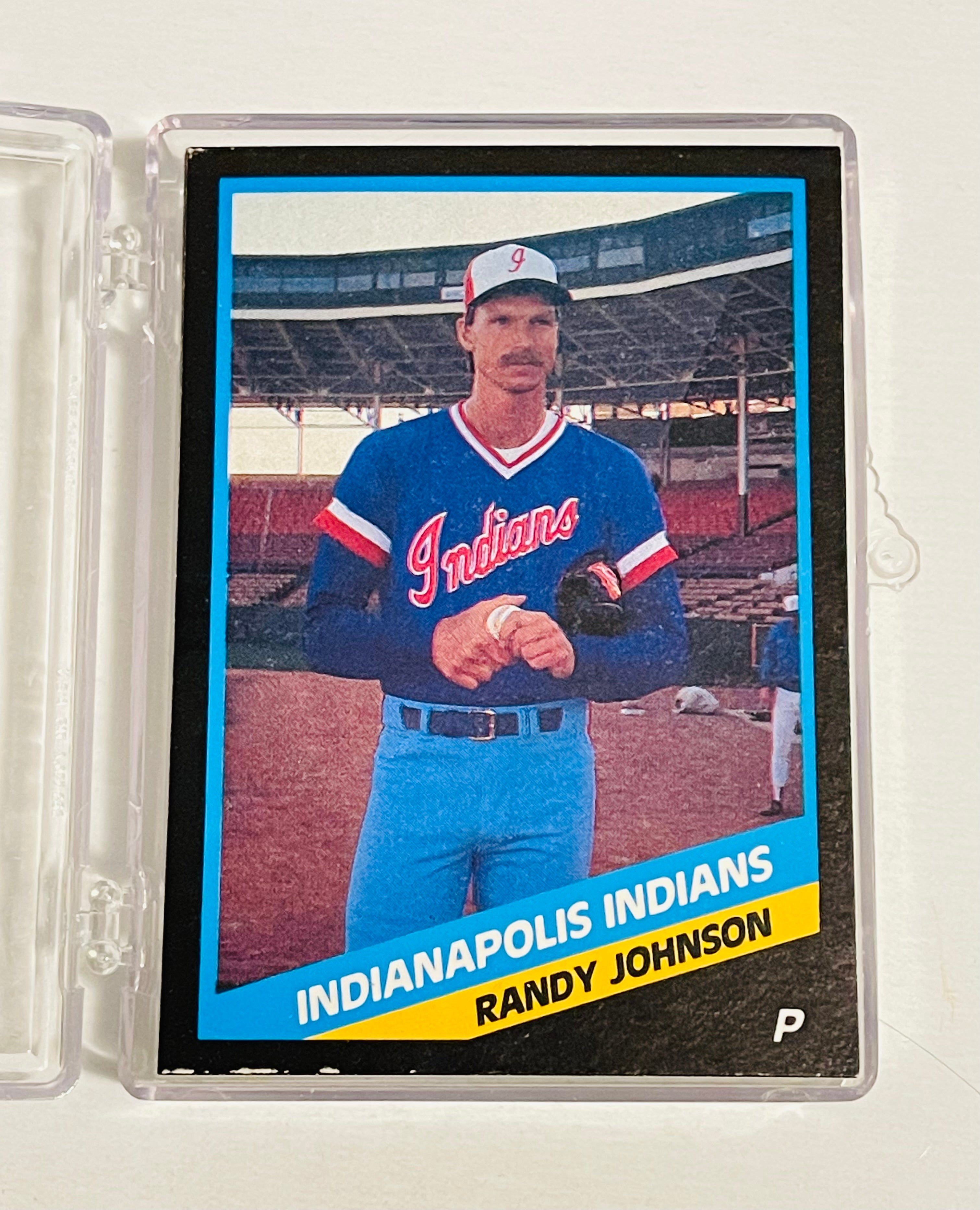 Randy Johnson Indianapolis baseball minor league team set 1988
