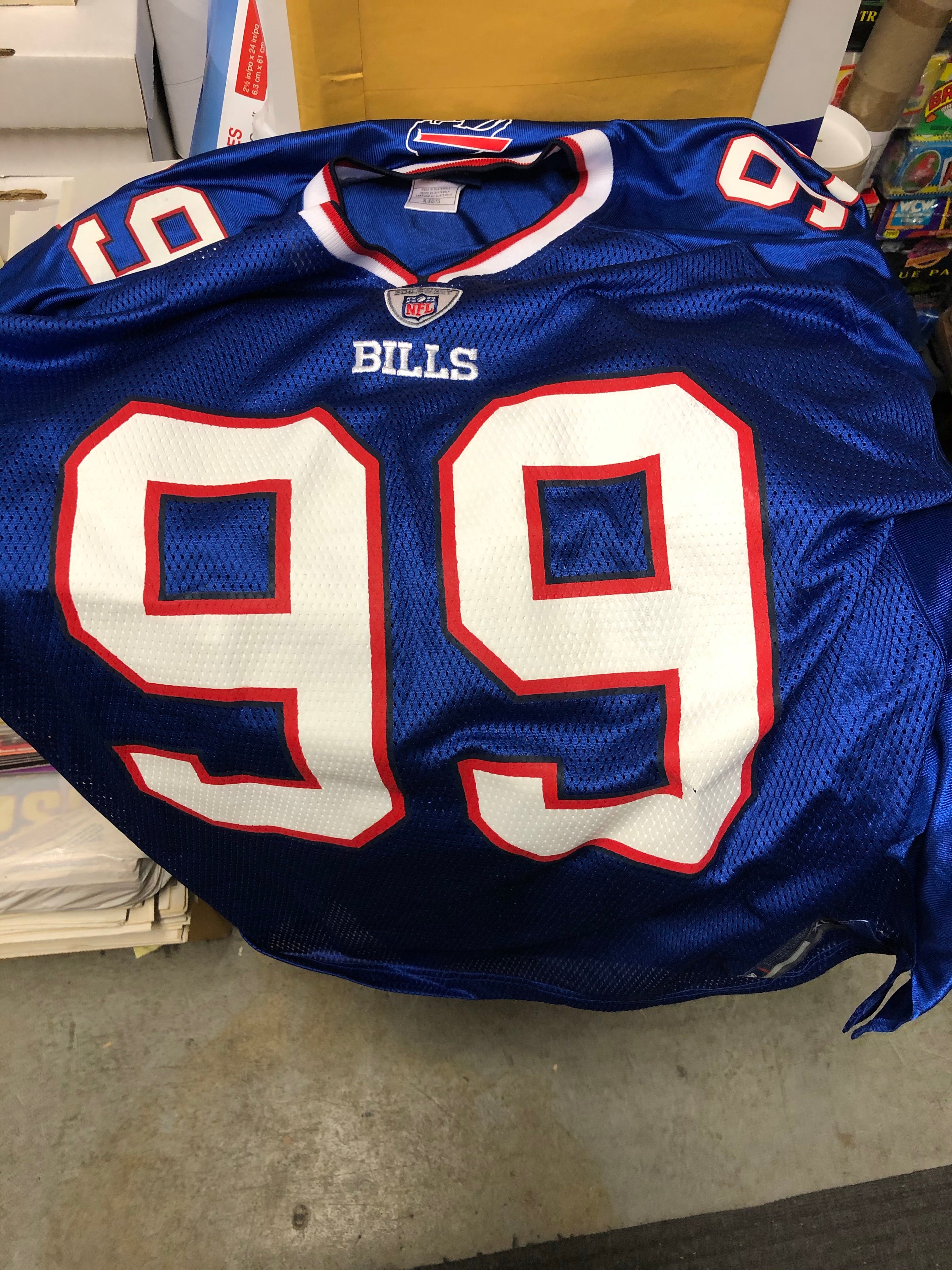 Buffalo Bills NFL original pro football XL jersey Marcel Dareus