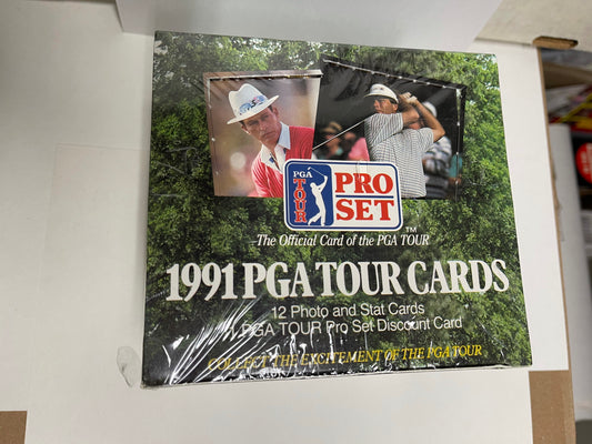 PGA Proset Golf cards 36 packs factory sealed box 1991