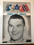 Toronto Maple Leafs hockey game program Feb.25,1953