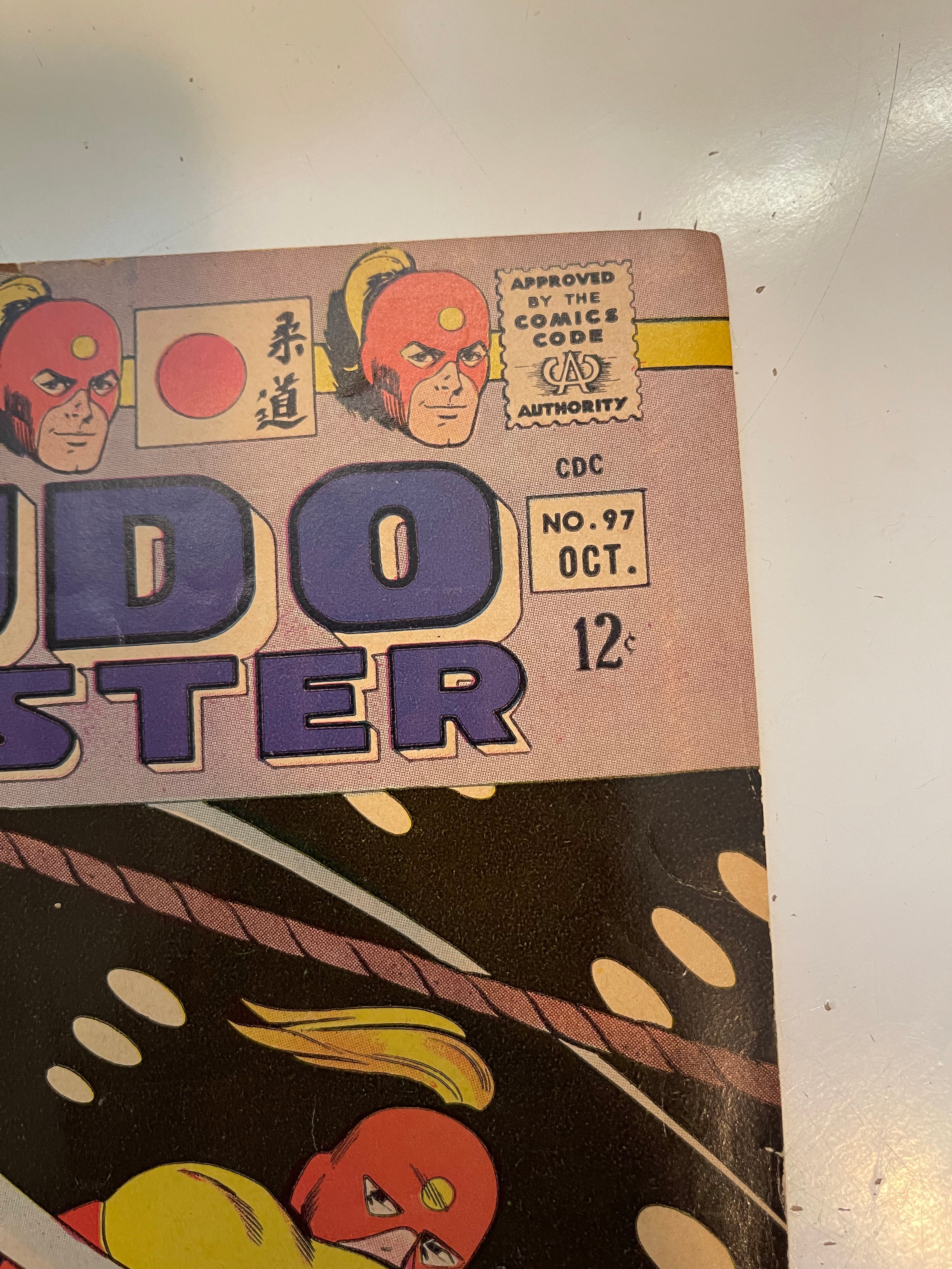 Judo Masters #96 Vf condition comic book 1967