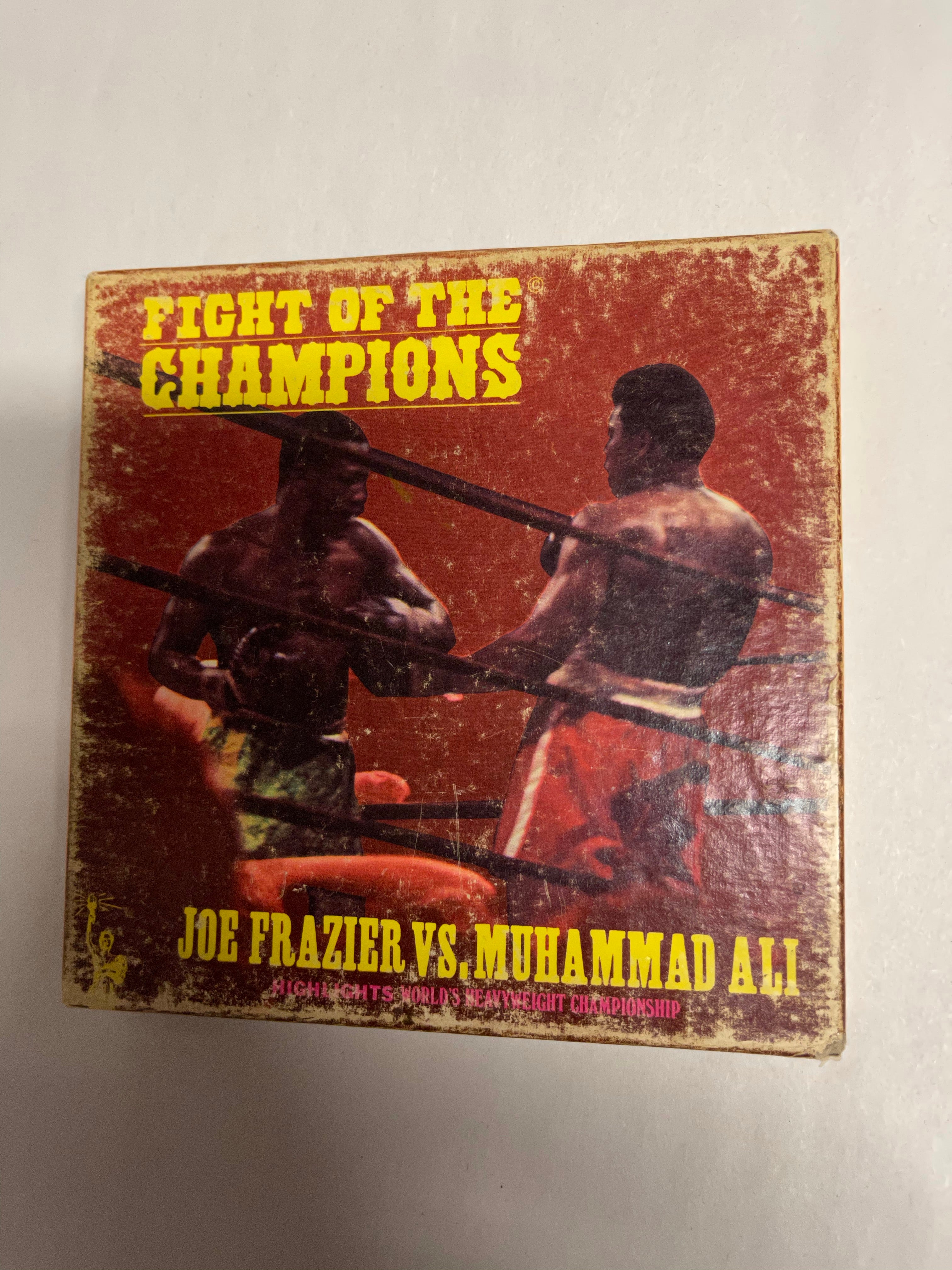 Muhammad Ali vs Joe Frazier original Super 8 fight reel 1970s