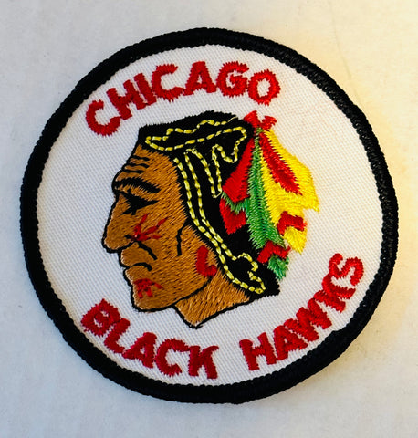 Chicago Black Hawks vintage 3x3 patch 1970s