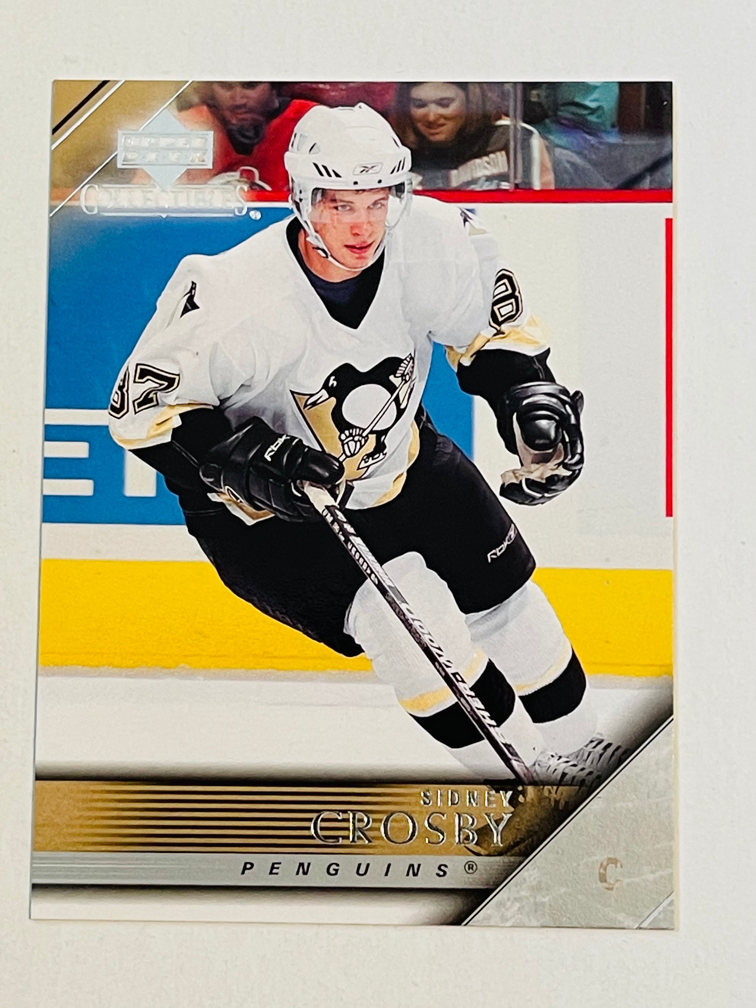 Sidney Crosby UD basic NHL rookie card 2005