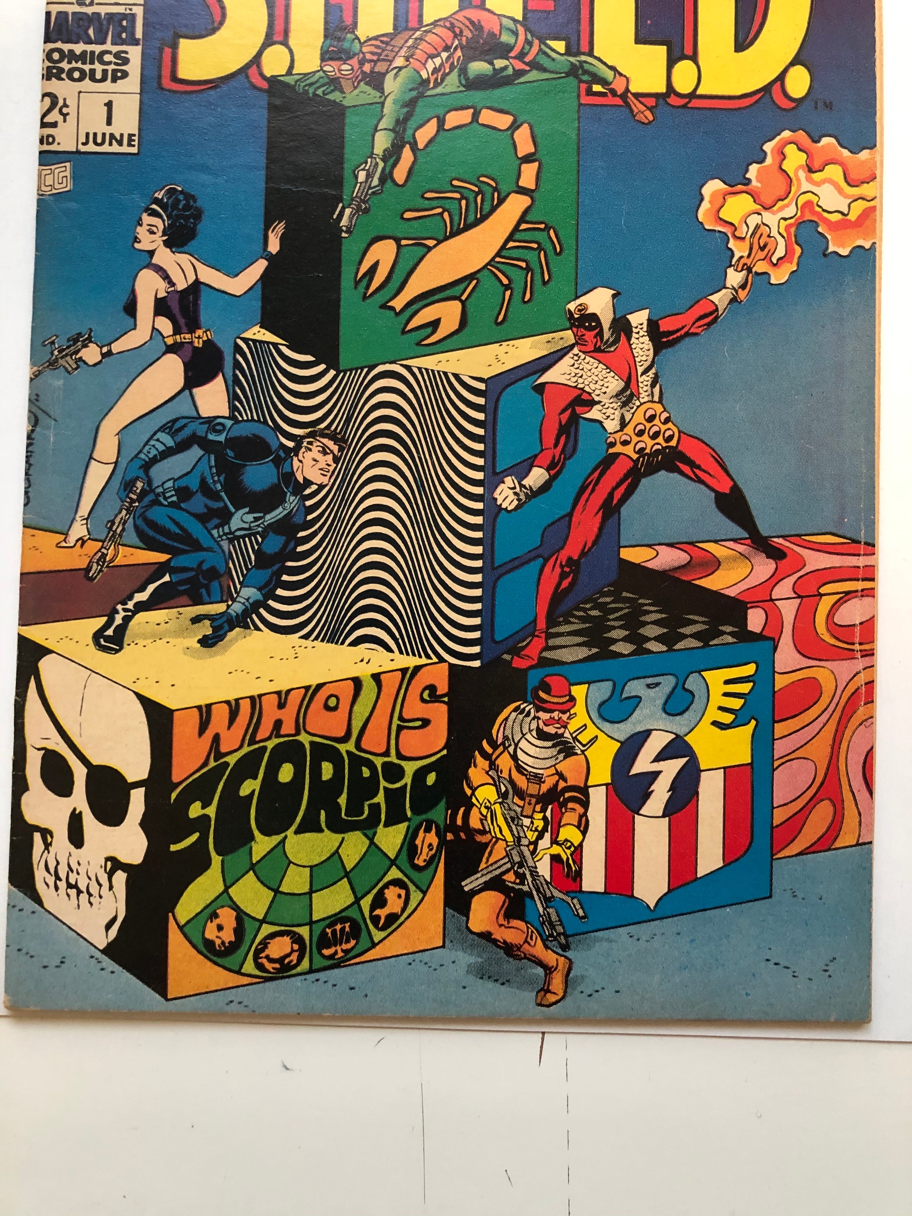 Nick Fury Agent of Shield #1 comic book 1968