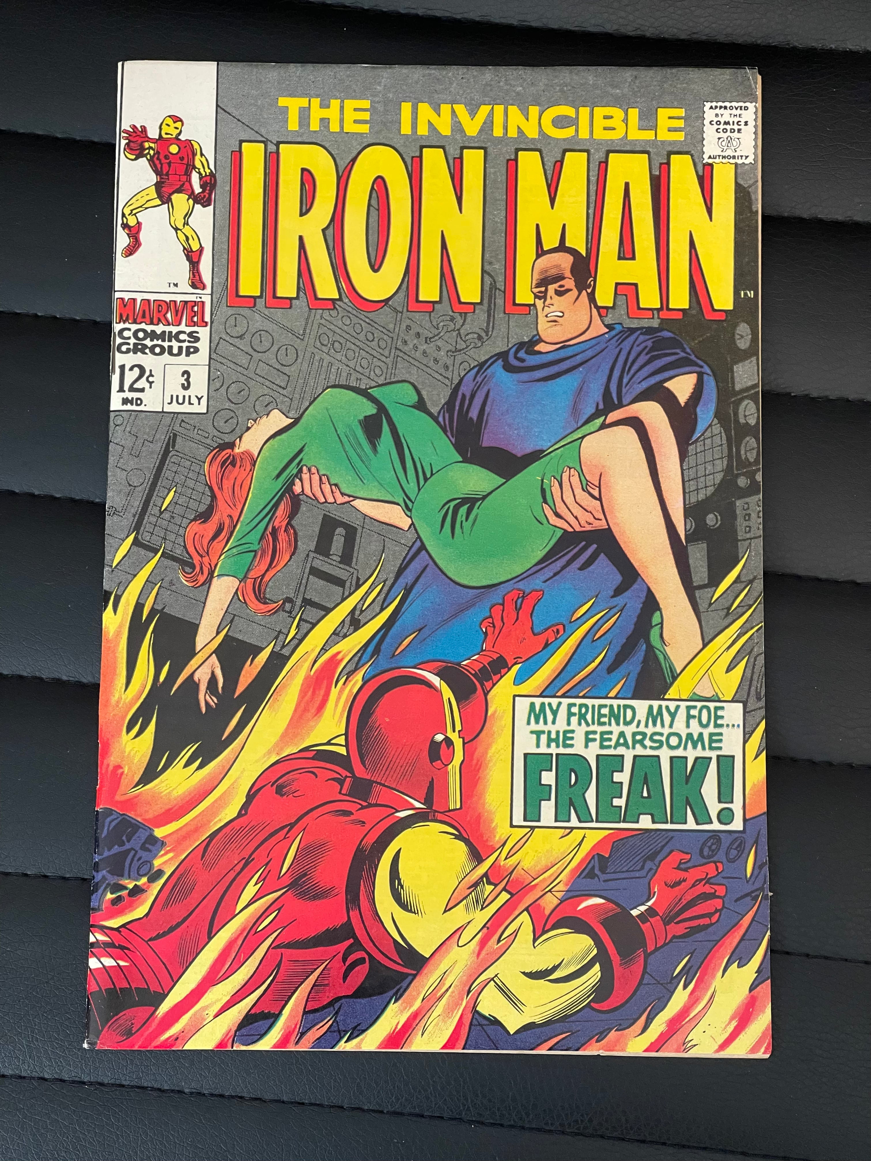Iron Man #3 high grade comic book