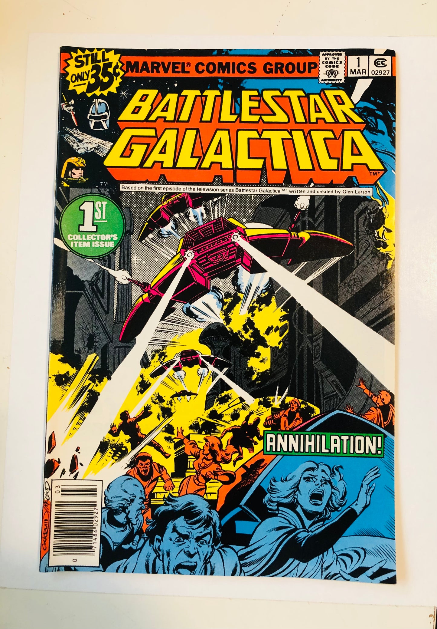 Battlestar Galactica #1 VF/ NM comic book 1978