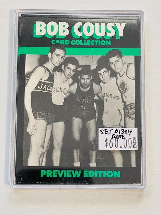 Bob Cousy basketball cards numbered set 1990-91