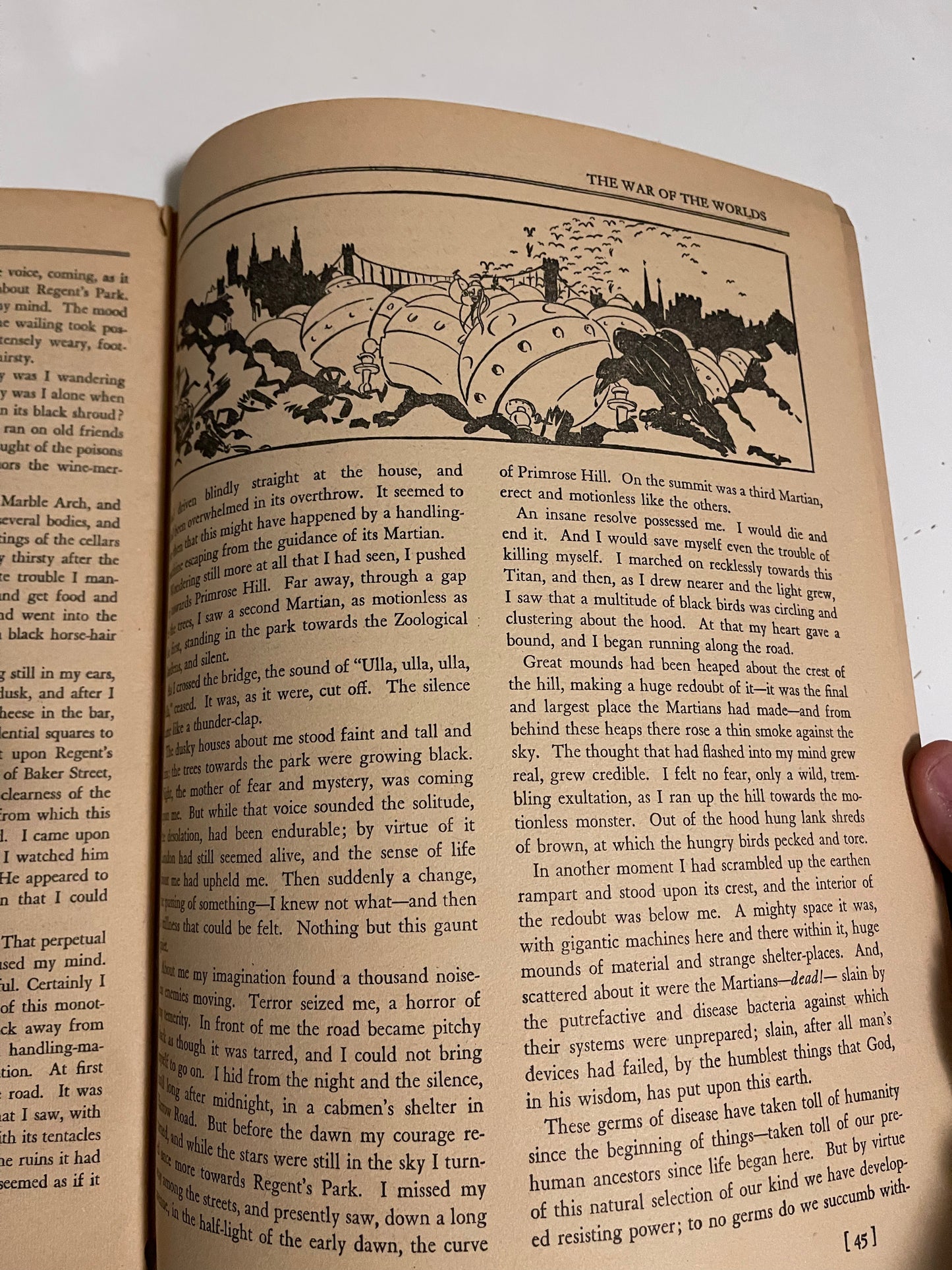 The War of the Worlds rare Illustrated digest 1938