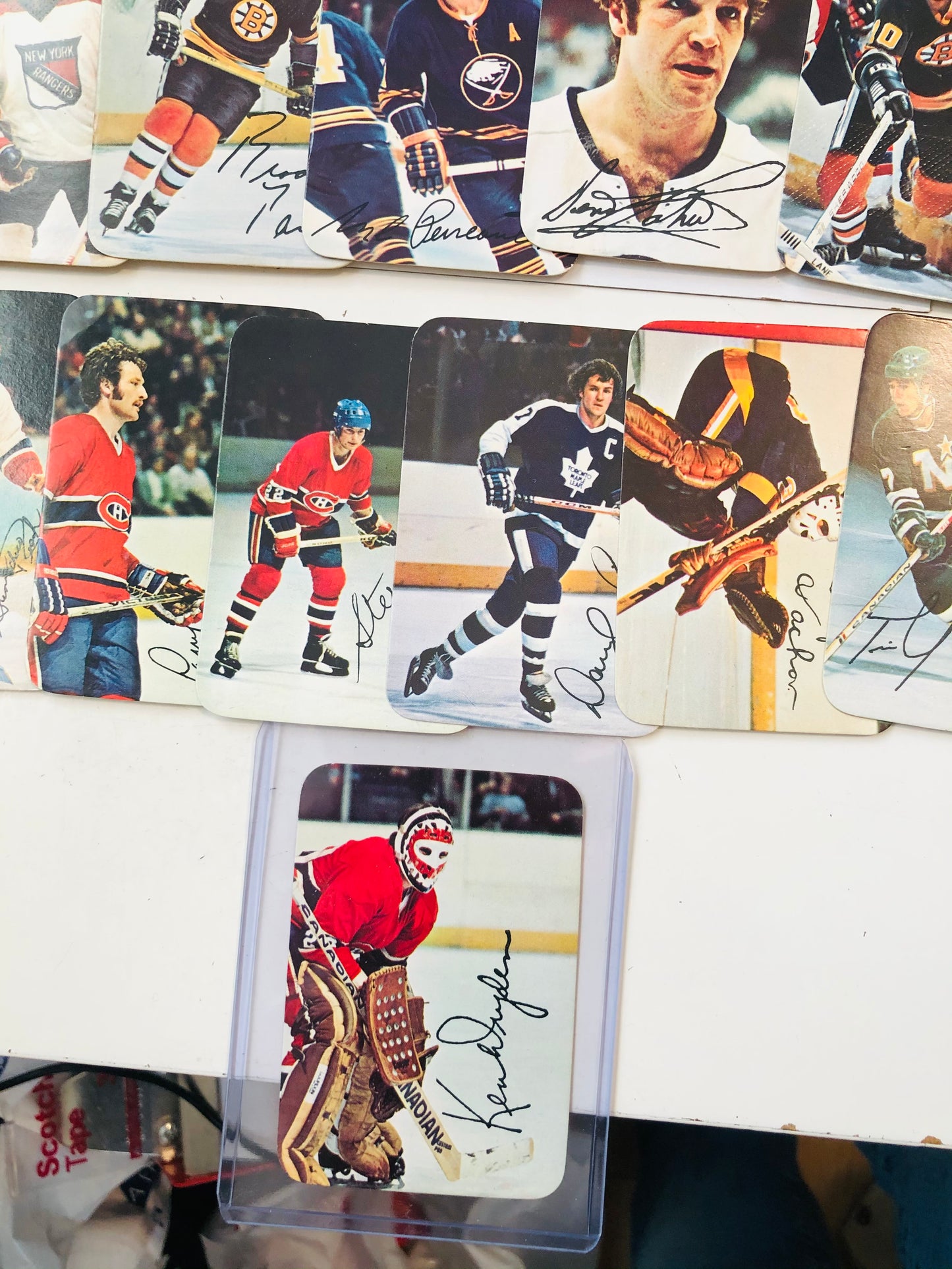 1977 opc hockey insert cards set