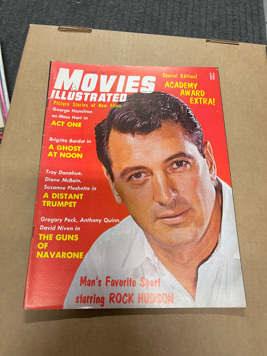 Rock Hudson Movie Illustrated rare movie magazine 1964