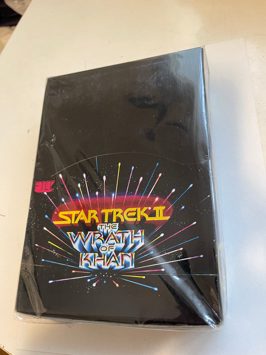 1982 Star Trek Wraith of Khan movie cards full box