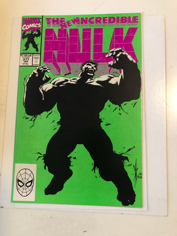 Incredible Hulk #377 first professor Hulk comic